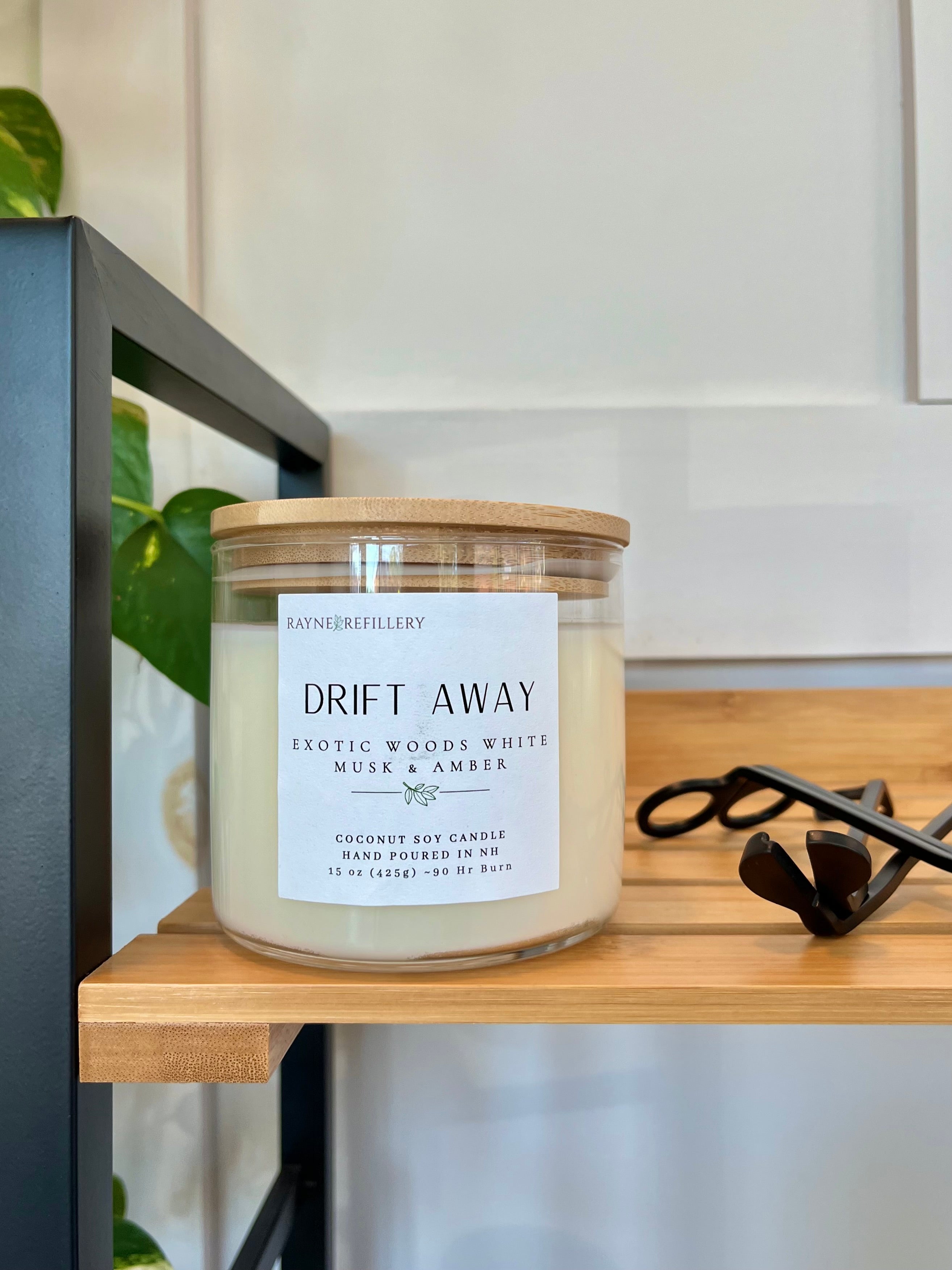 Drift Away - Coconut Soy Wax Candle
