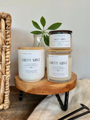 Dirty Mint - Coconut Soy Wax Candle