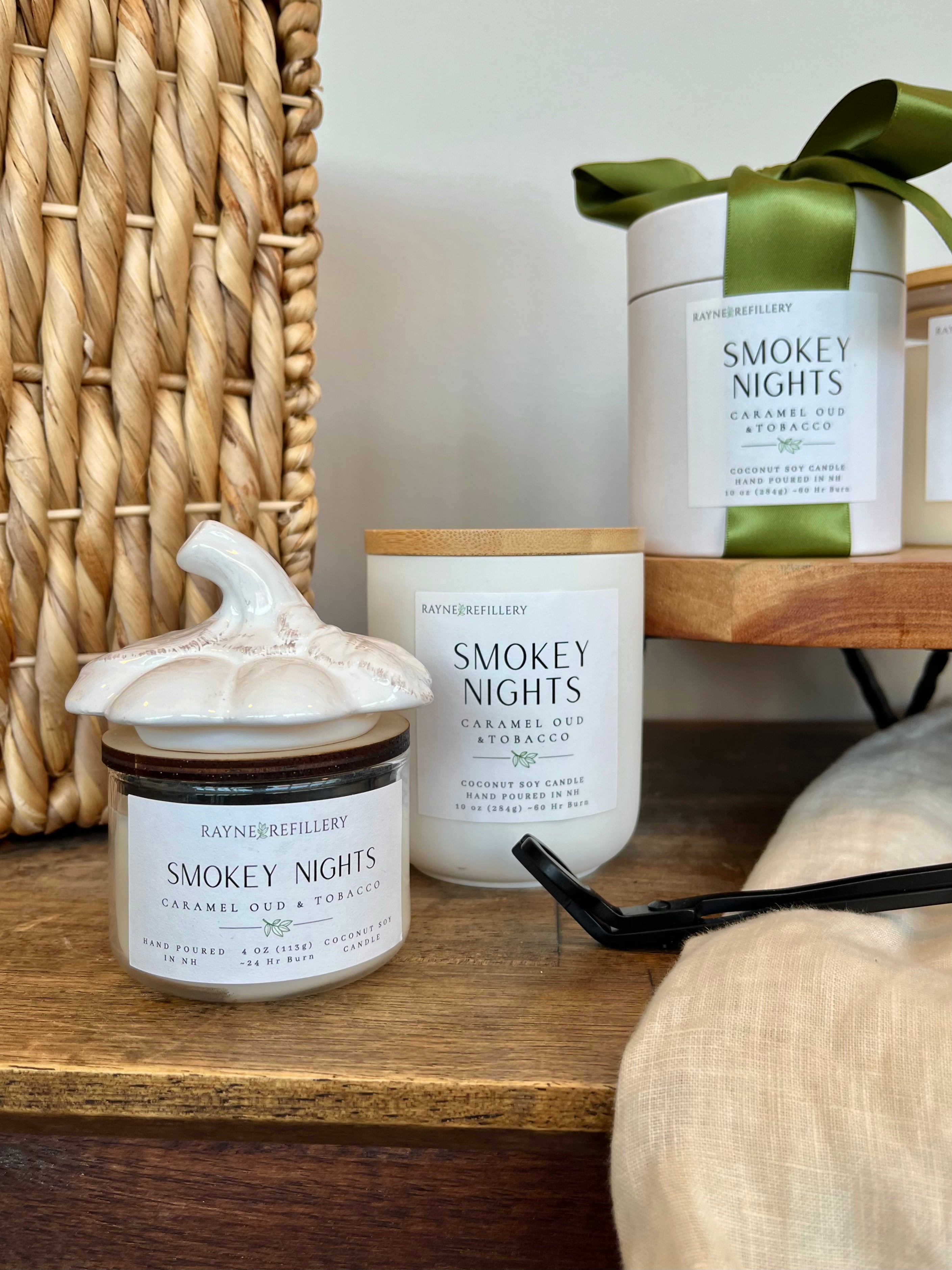 Smokey Nights - Coconut Soy Wax Candle