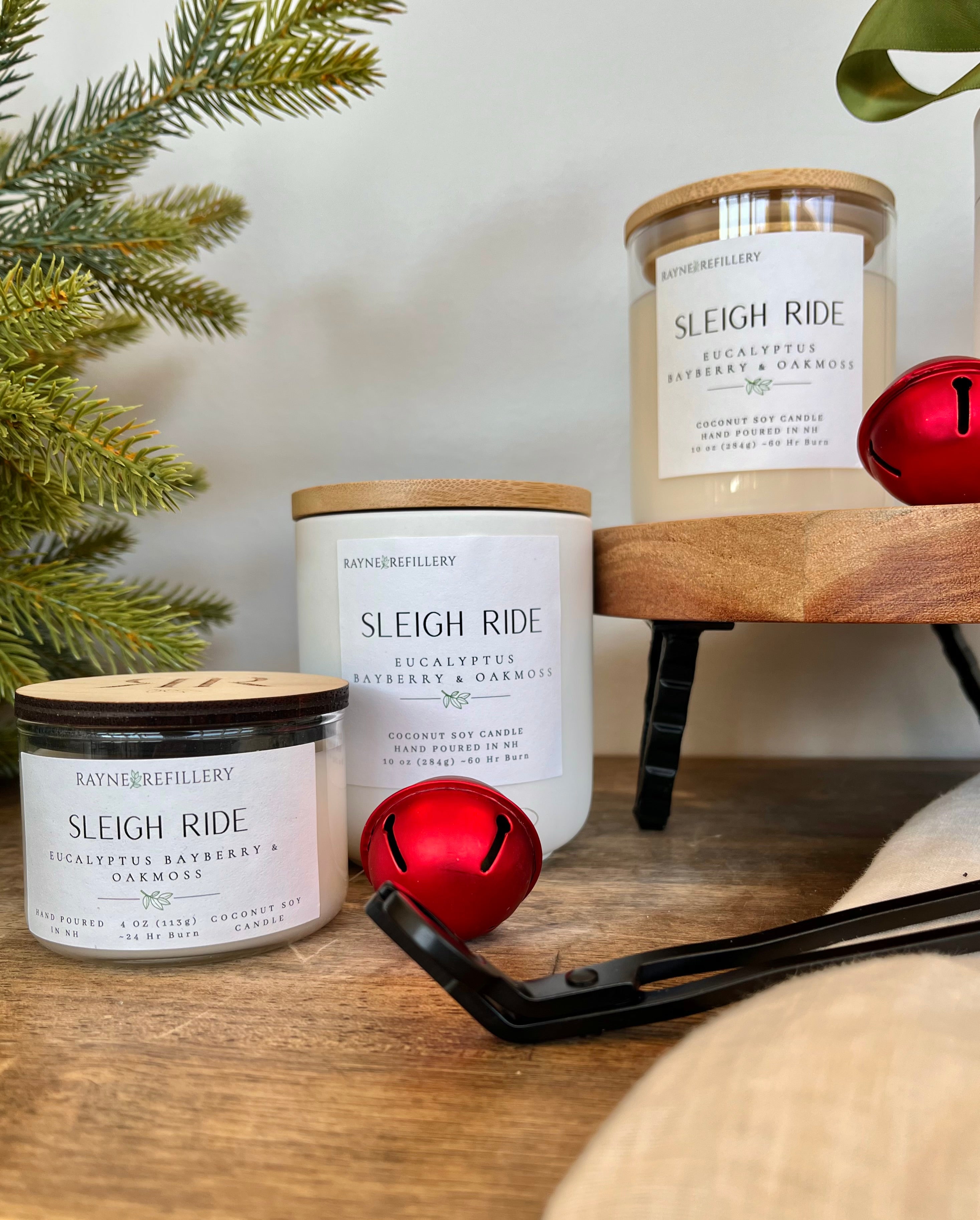 Sleigh Ride - Coconut Soy Wax Candle