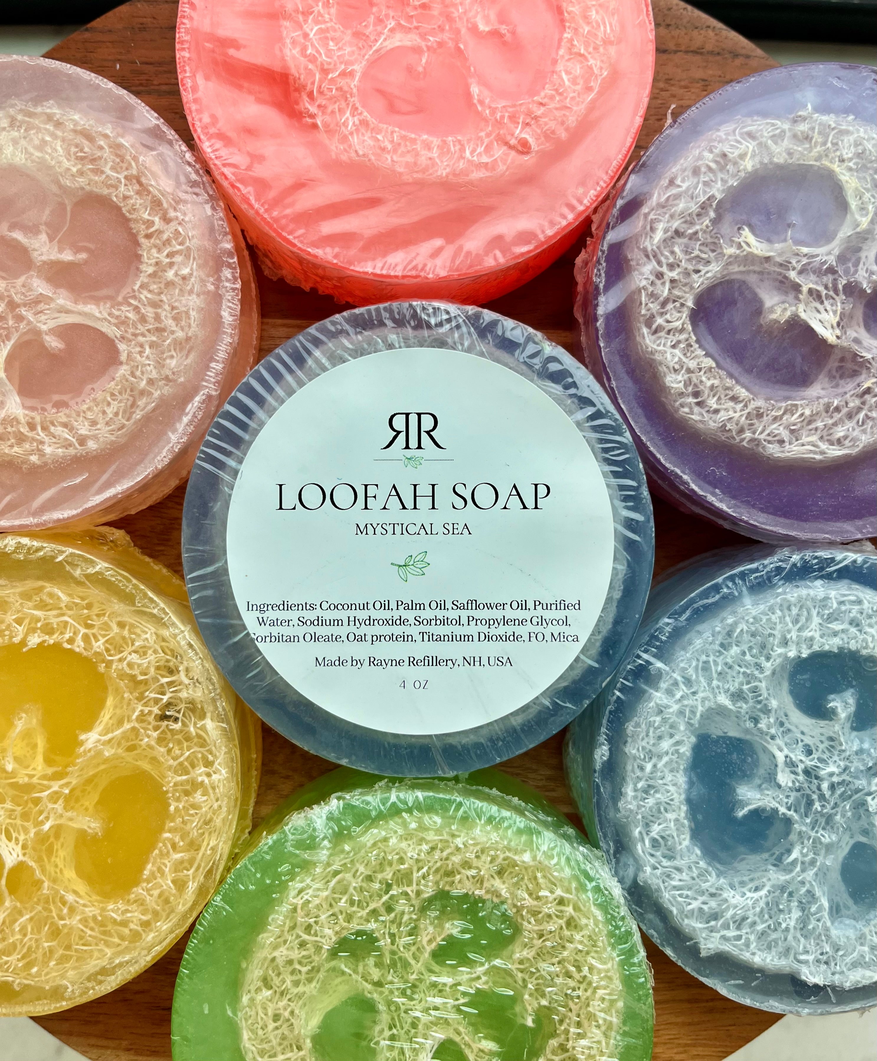 Handmade Loofah Soap - Mystical Sea