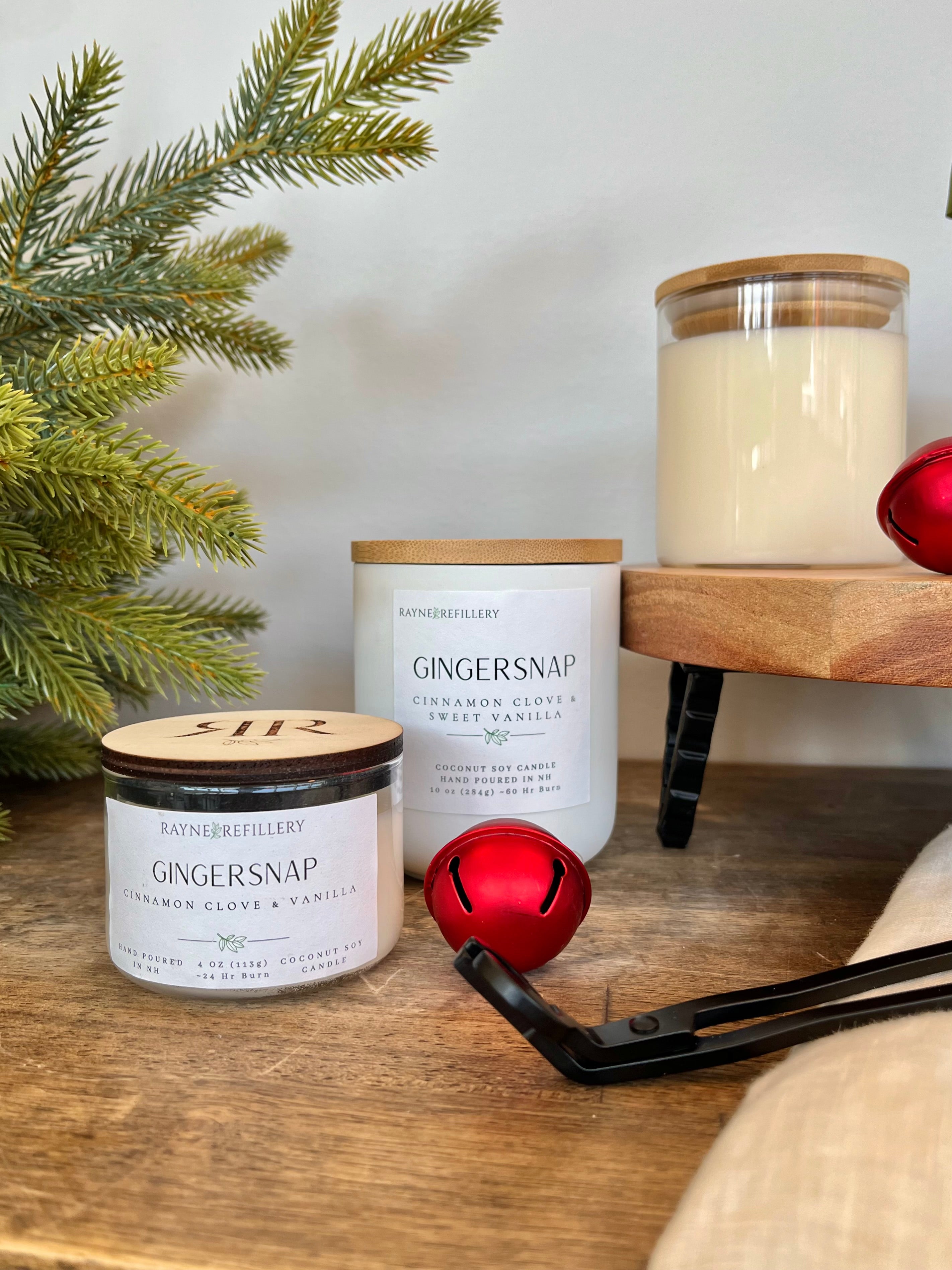 Gingersnap - Coconut Soy Wax Candle