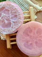 Handmade Loofah Soap - Sunkissed Plum
