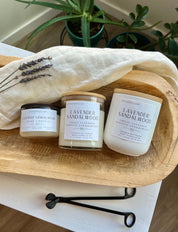Lavender Sandalwood - Coconut Soy Wax Candle
