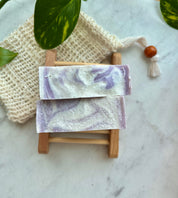Handmade Lilac Linen Soap