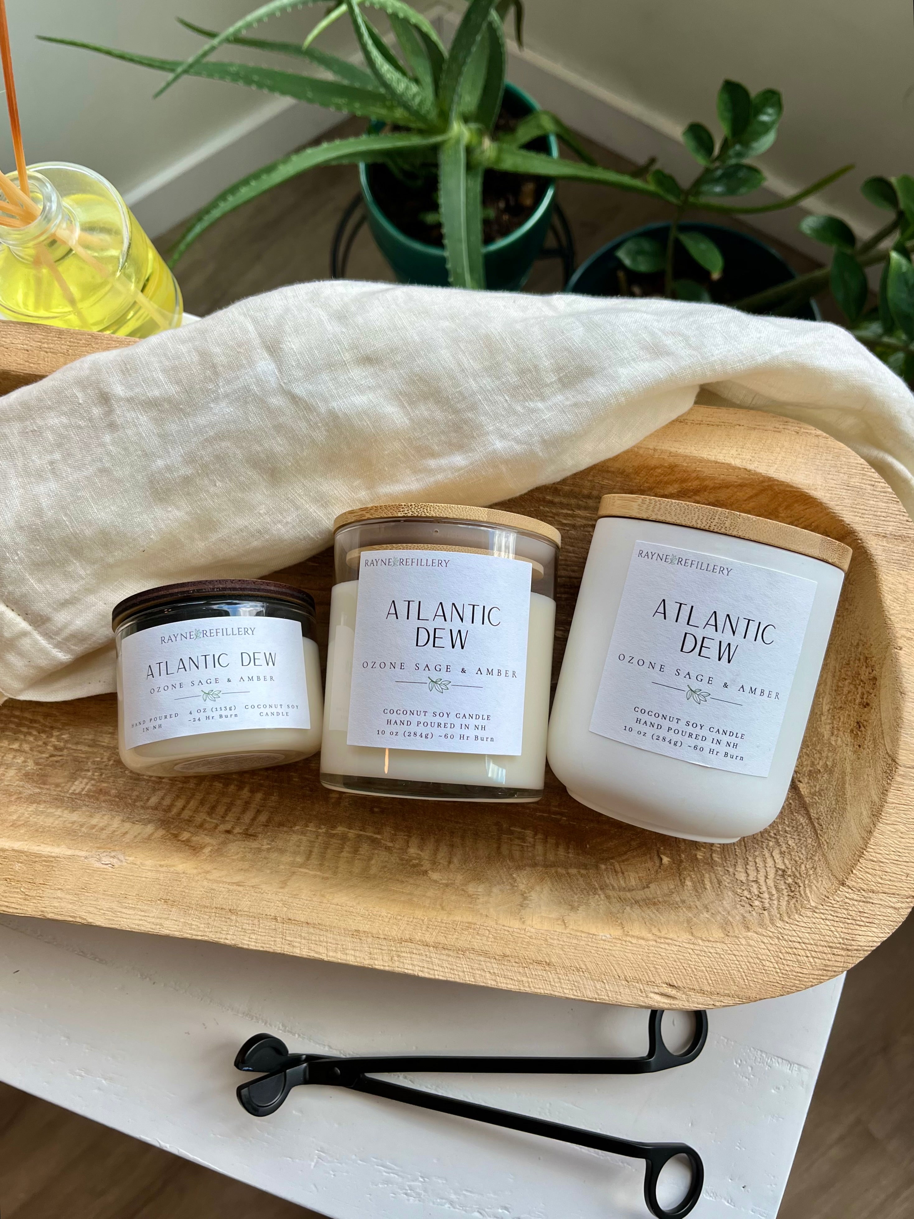 Atlantic Dew - Coconut Soy Wax Candle