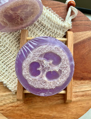 Handmade Loofah Soap - Moonflower