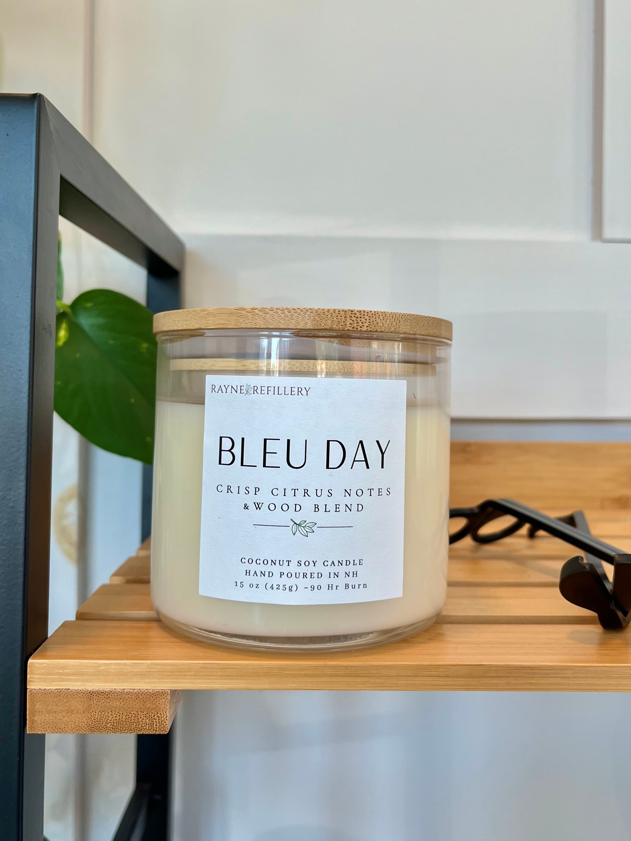 Bleu Day - Coconut Soy Wax Candle