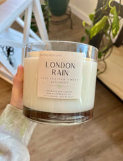 London Rain - Coconut Soy Wax Candle