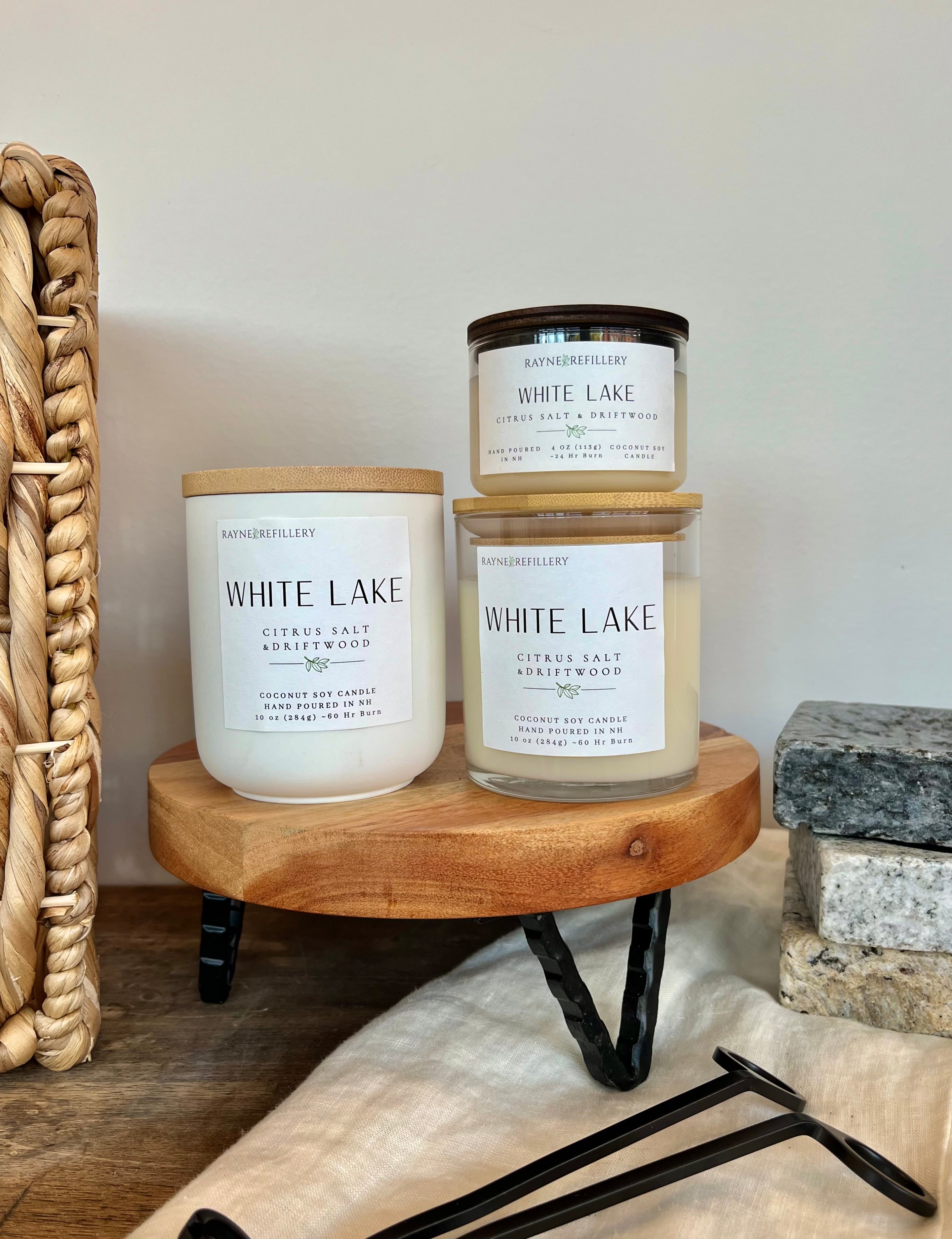White Lake - Coconut Soy Wax Candle