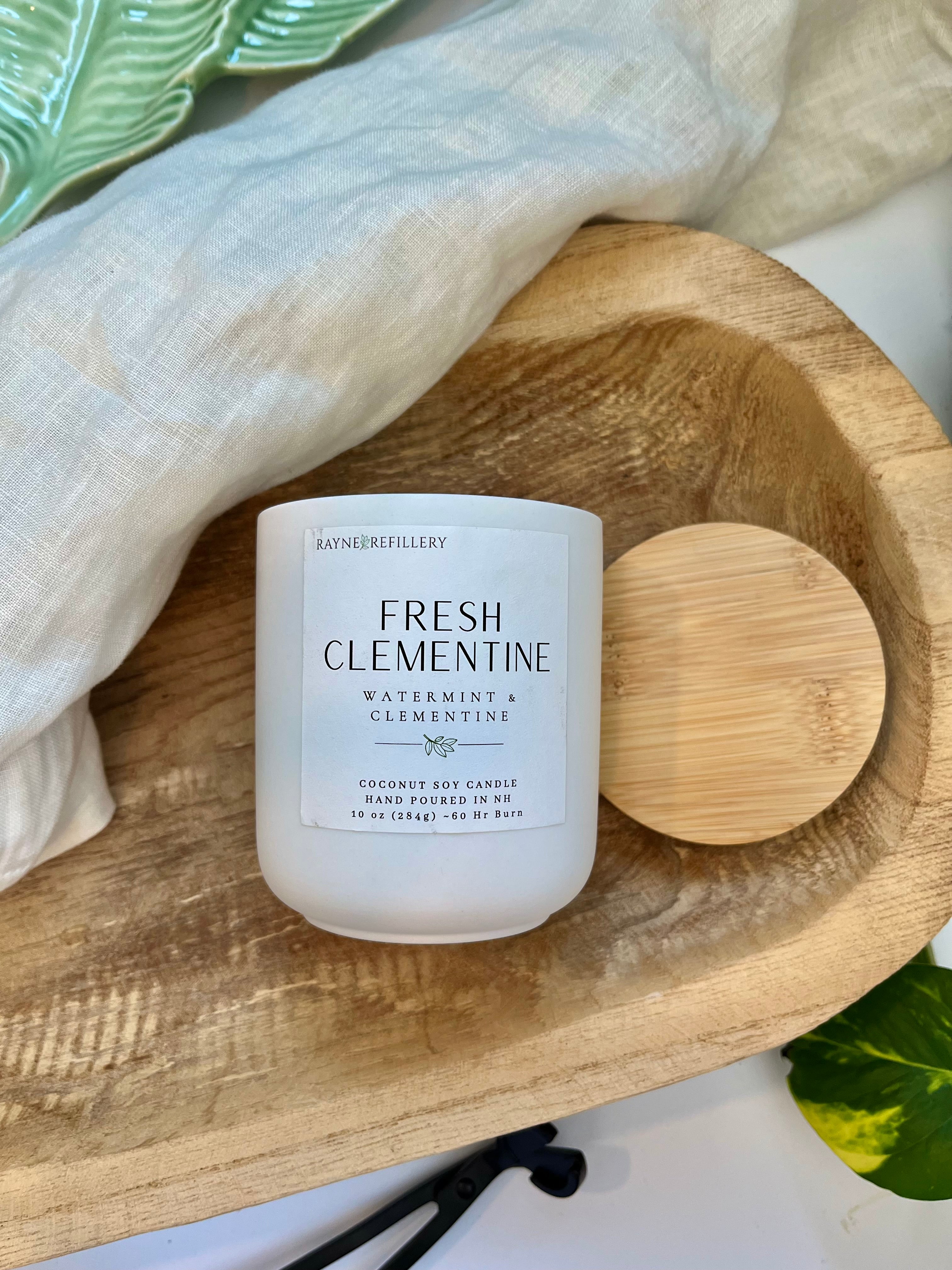 Fresh Clementine - Coconut Soy Wax Candle