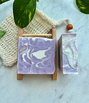 Handmade Lilac Linen Soap