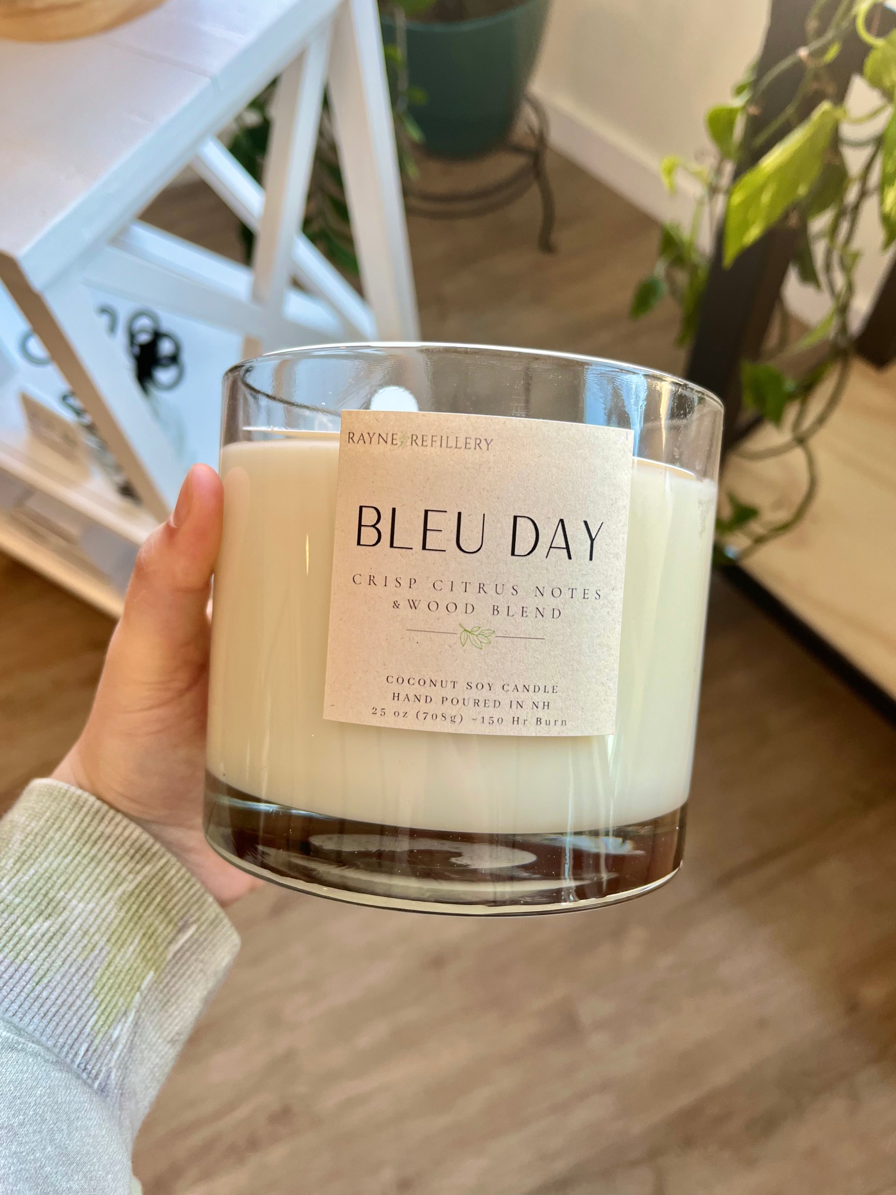 Bleu Day - Coconut Soy Wax Candle