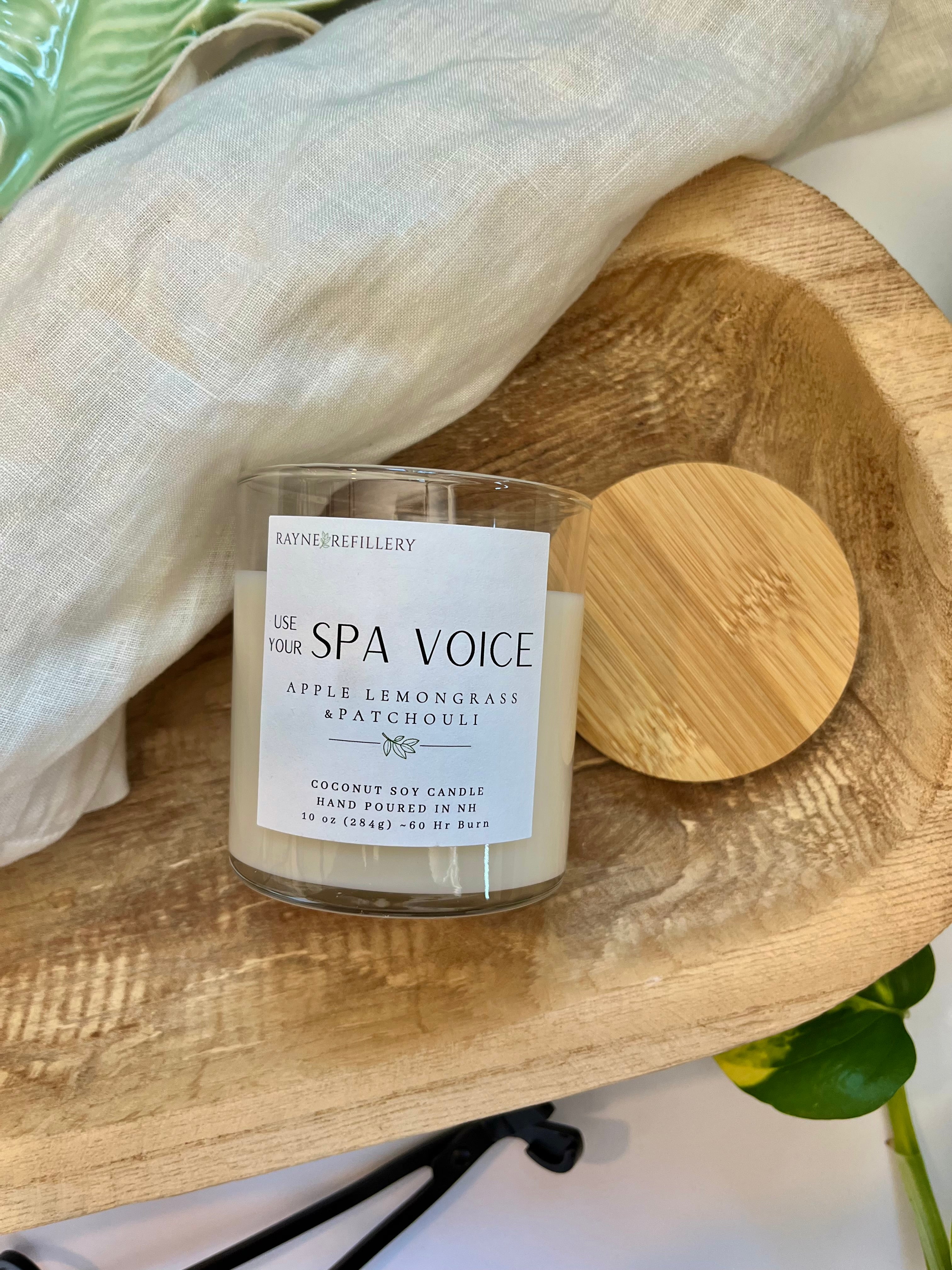 Use Your Spa Voice - Coconut Soy Wax Candle
