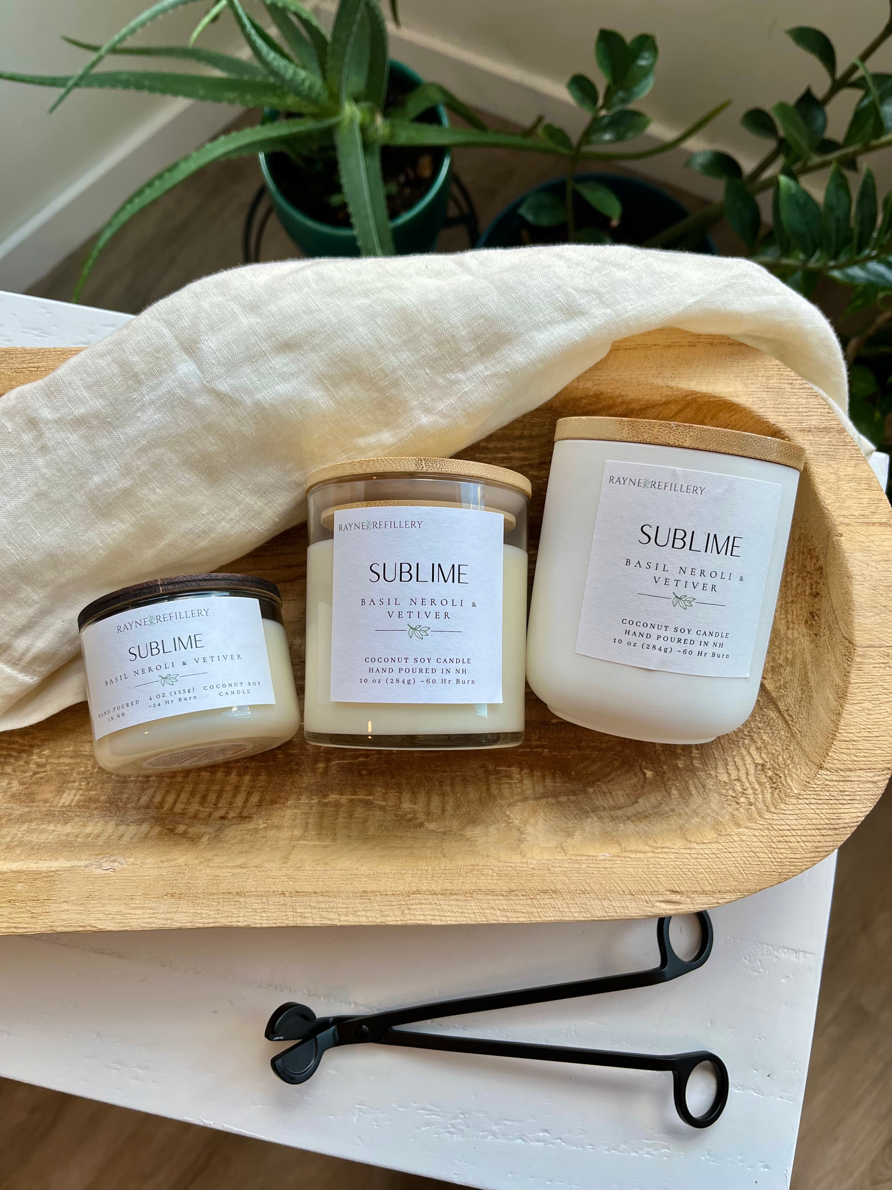 Sublime - Coconut Soy Wax Candle