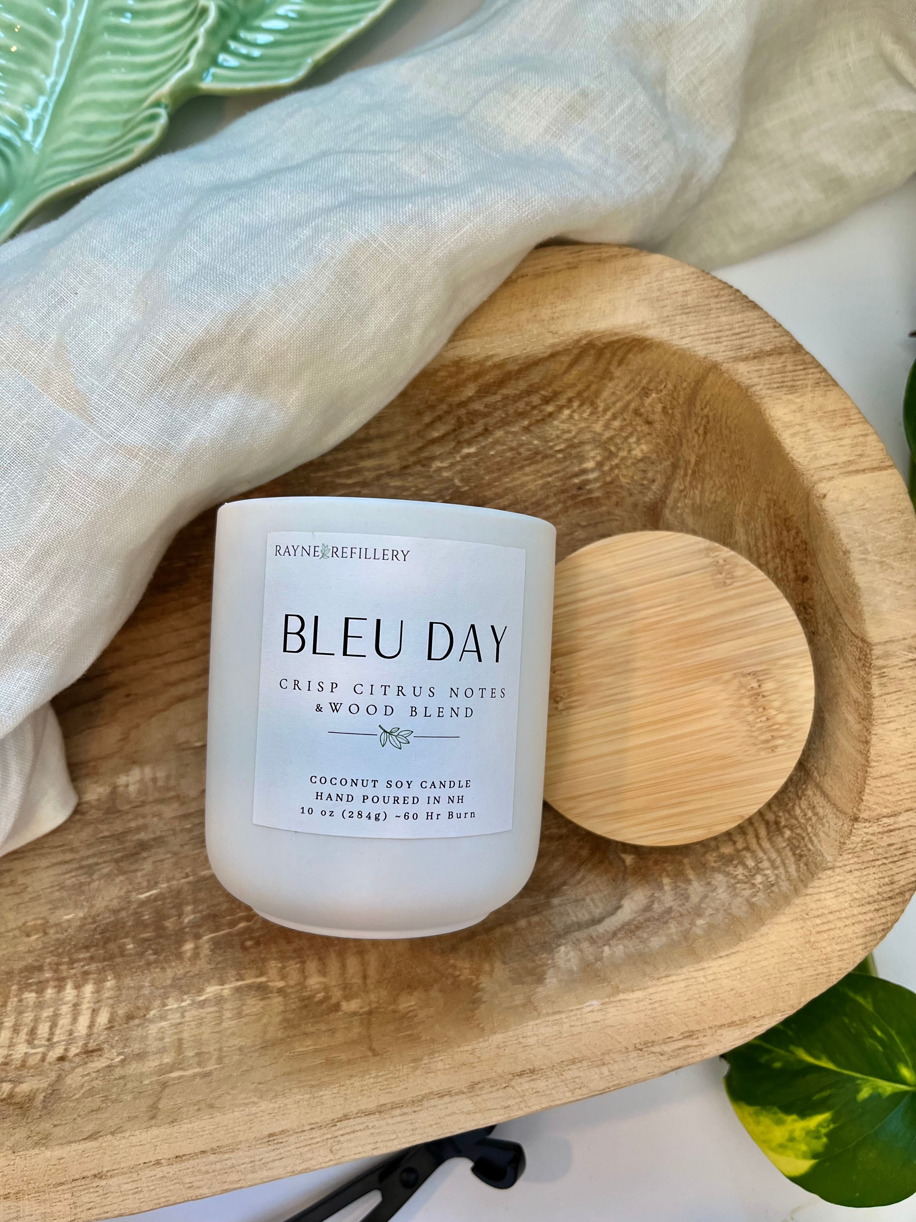 Bleu Day - Coconut Soy Wax Candle