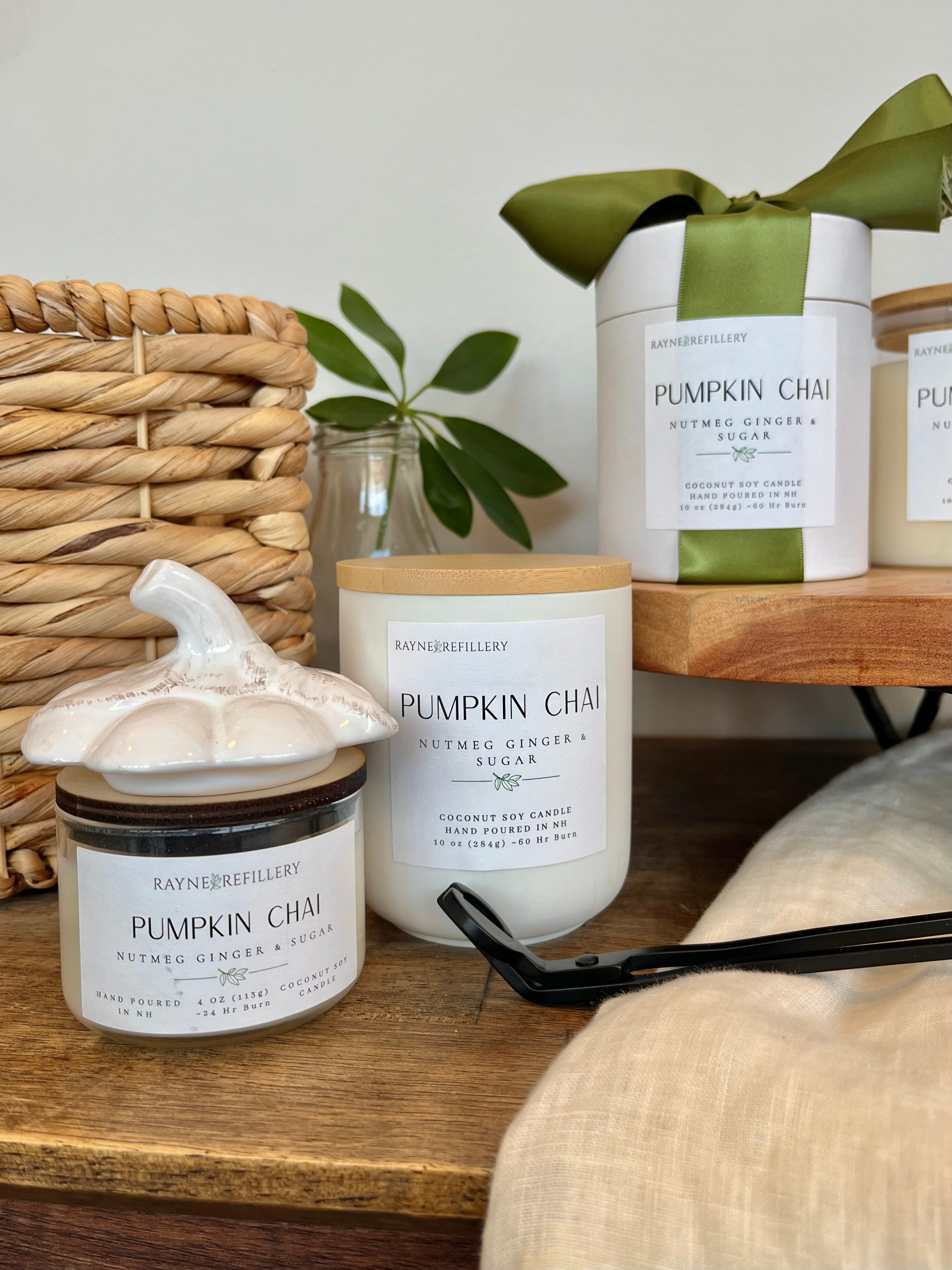 Pumpkin Chai - Coconut Soy Wax Candle