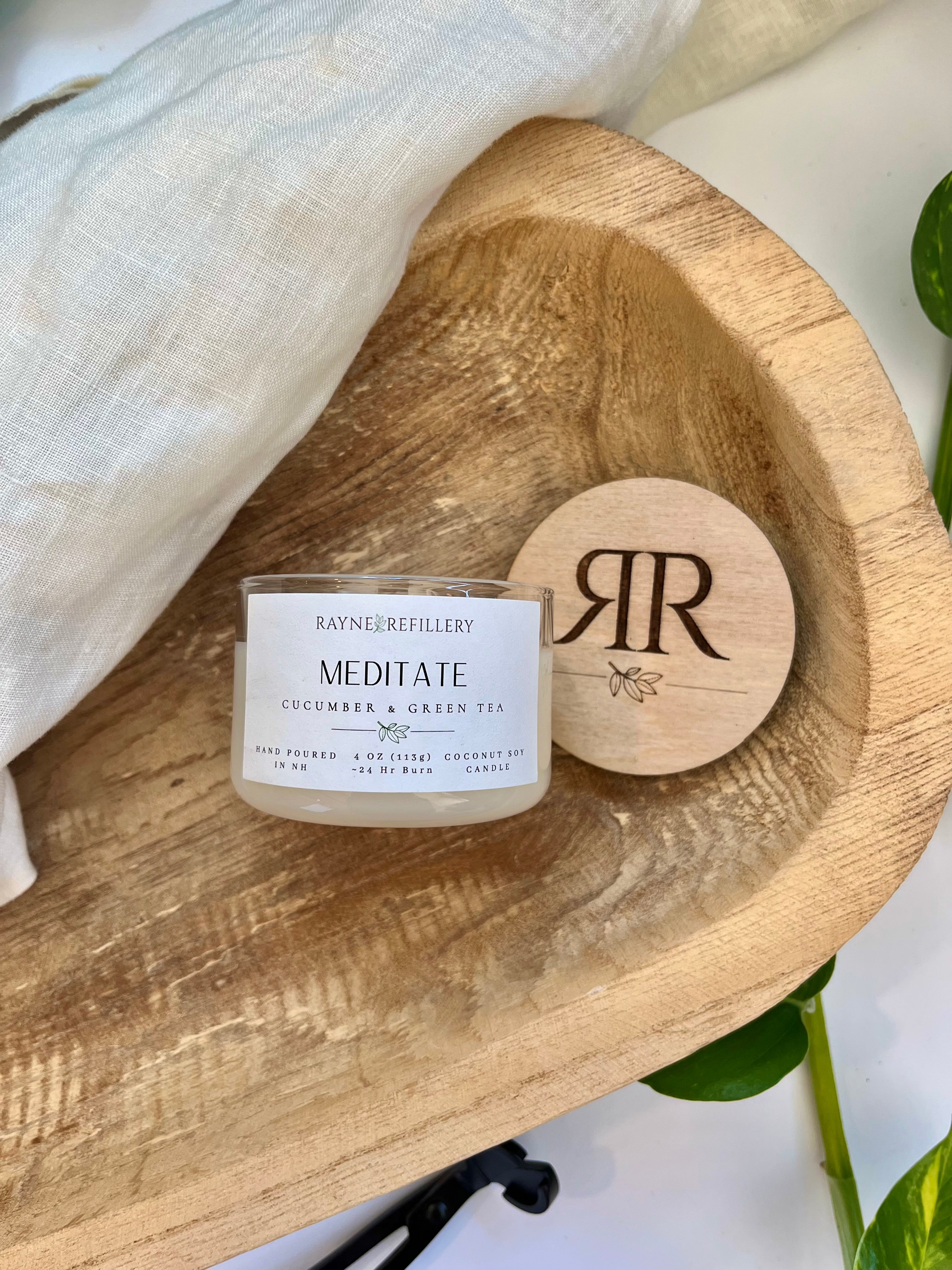 Meditate - Coconut Soy Wax Candle