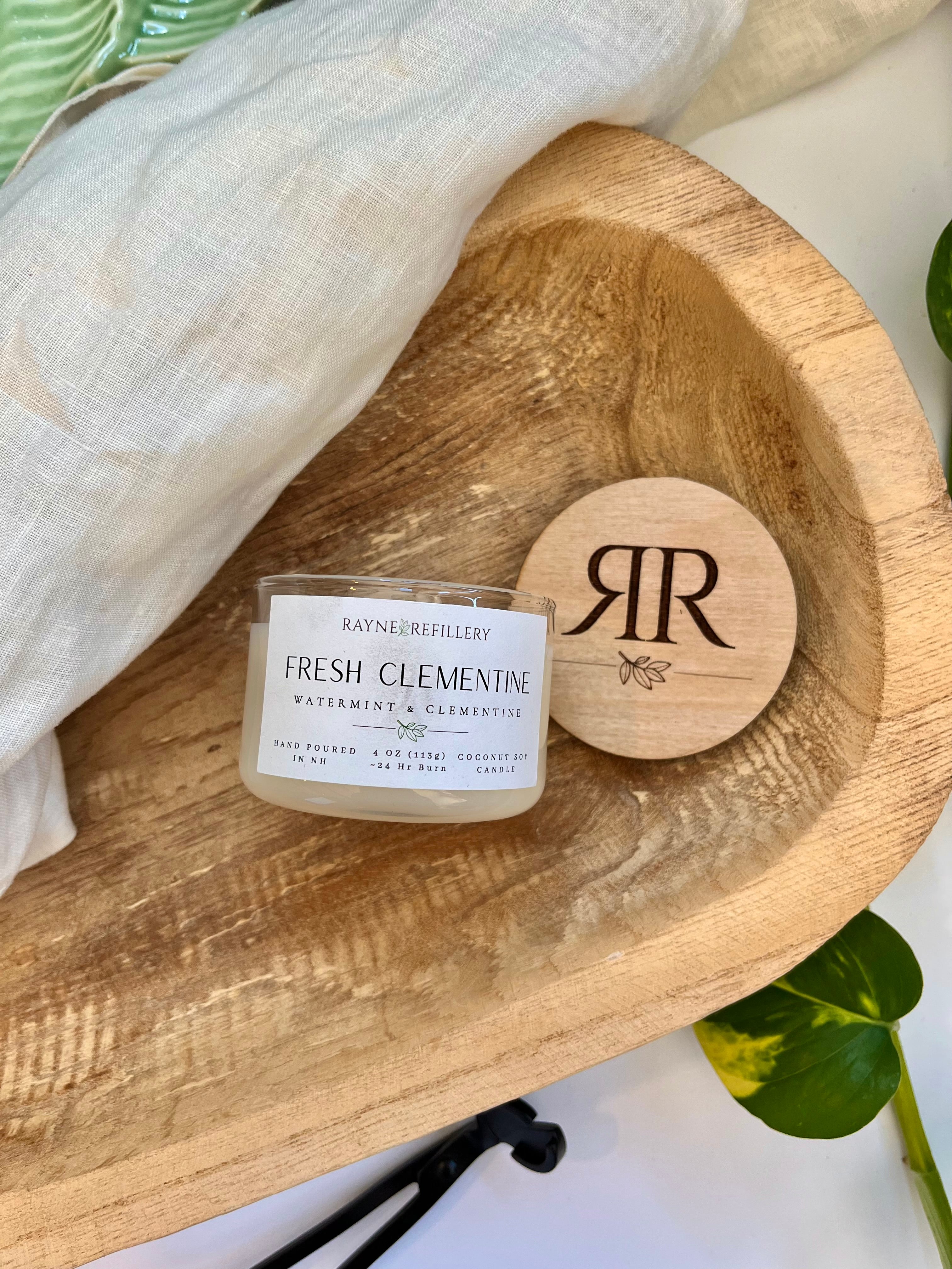 Fresh Clementine - Coconut Soy Wax Candle