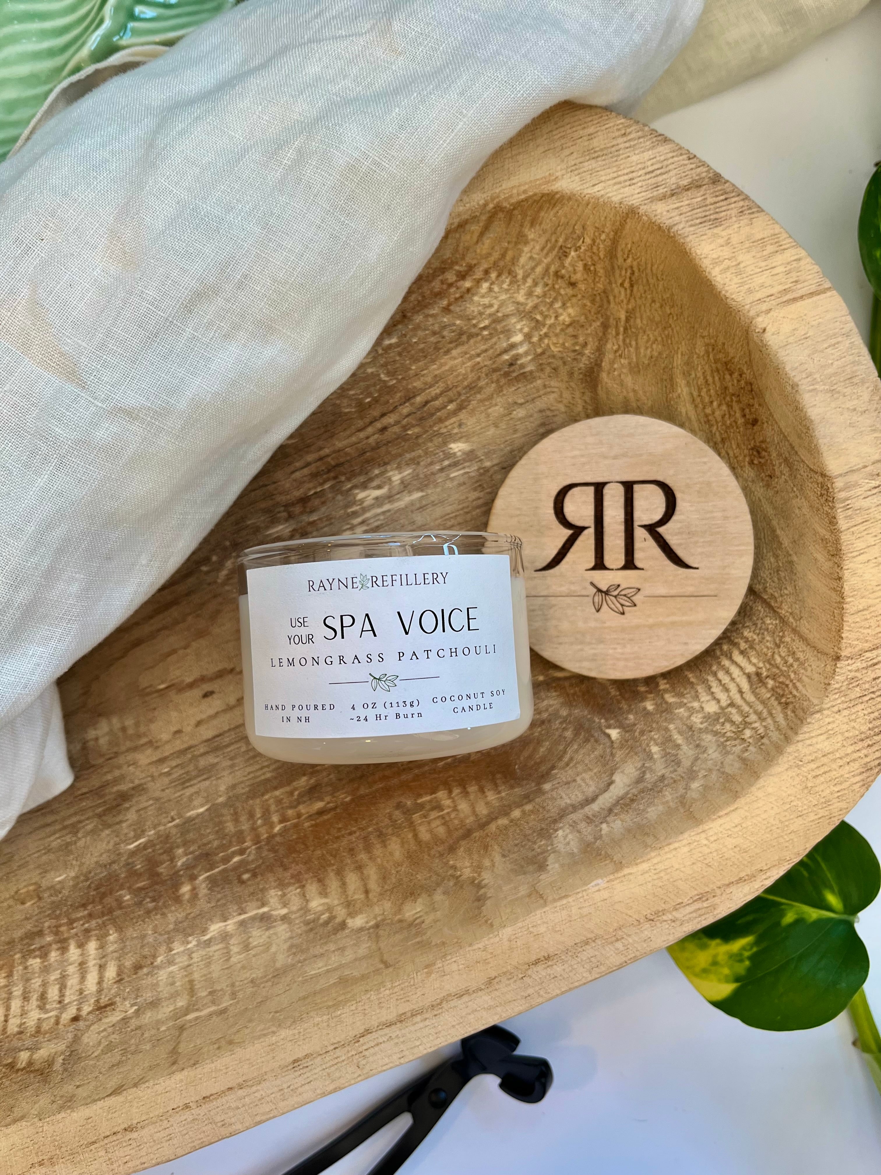 Use Your Spa Voice - Coconut Soy Wax Candle