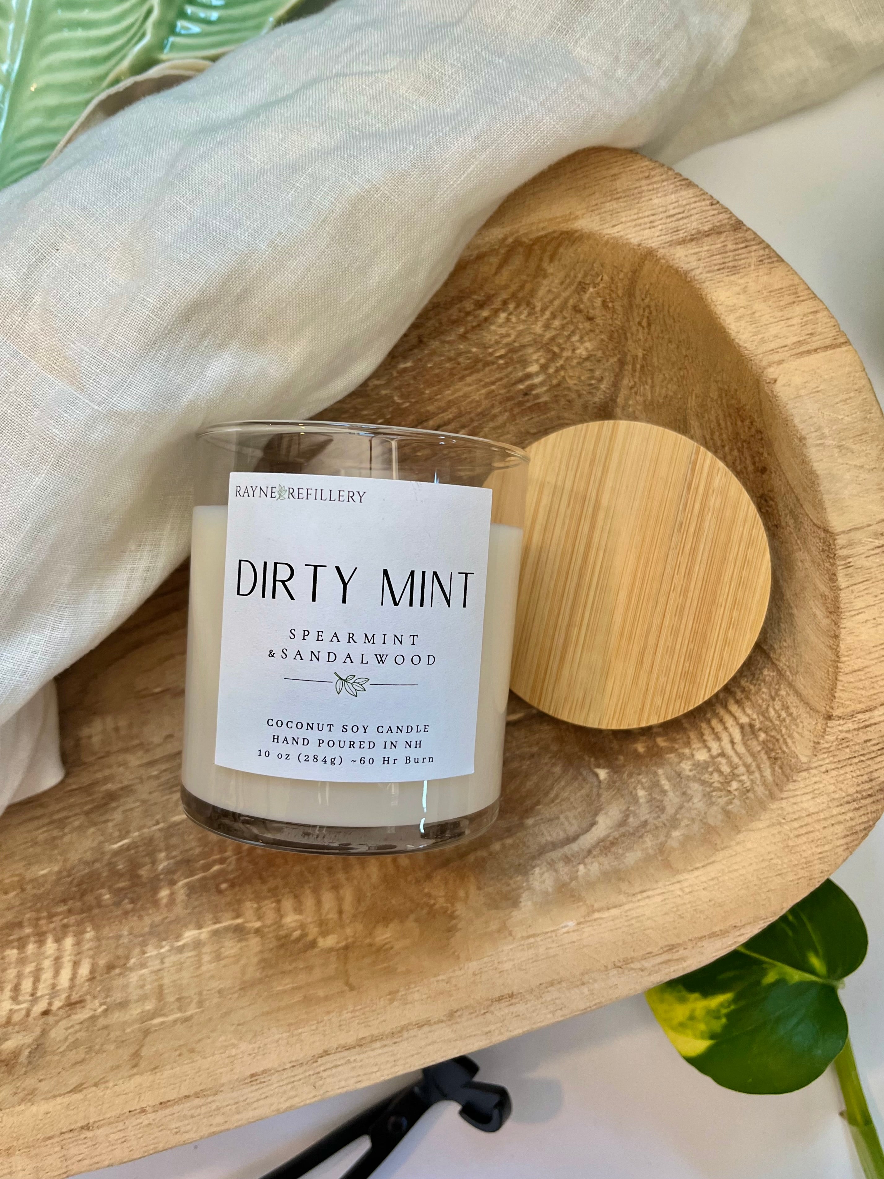 Dirty Mint - Coconut Soy Wax Candle