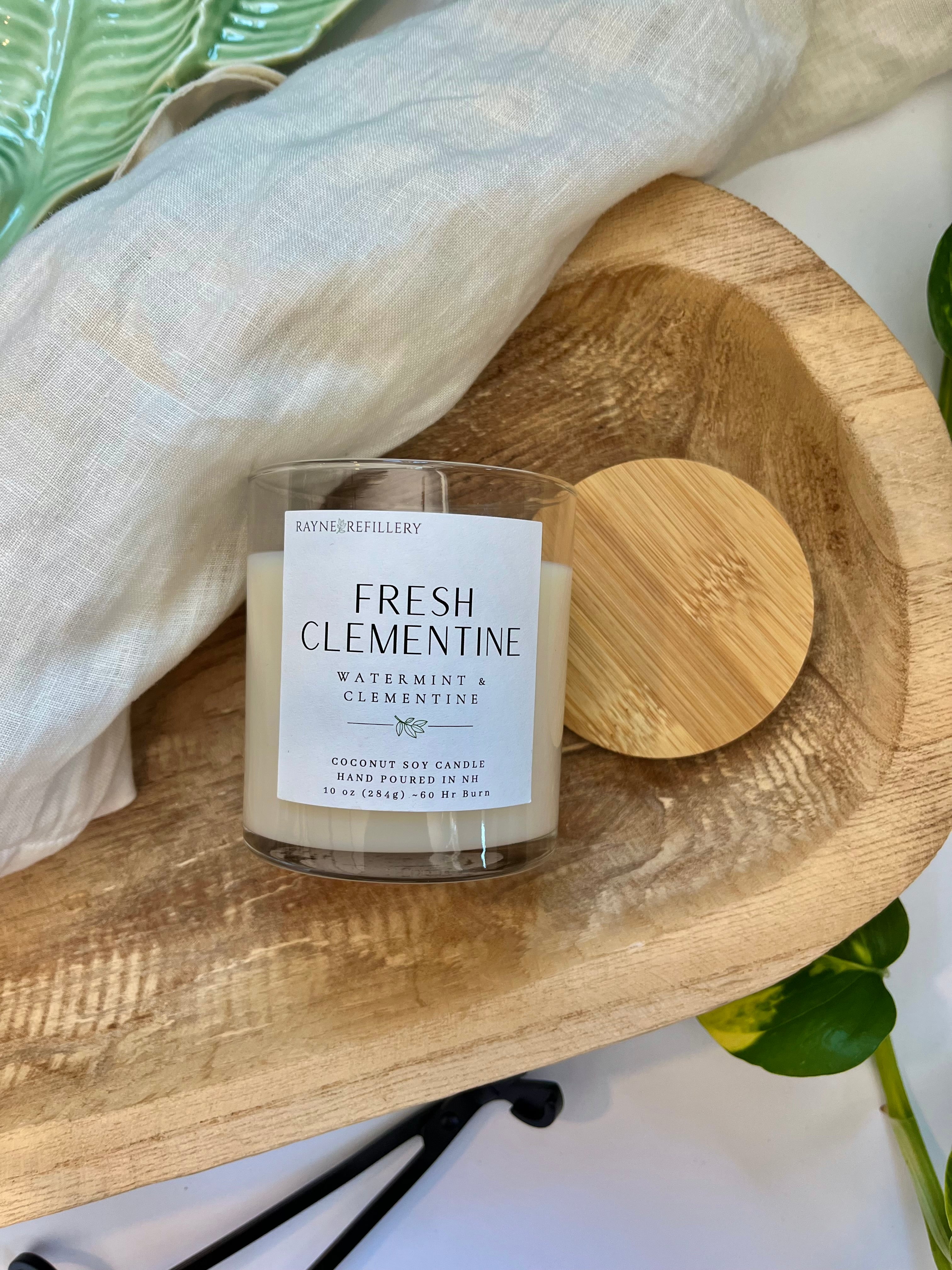 Fresh Clementine - Coconut Soy Wax Candle
