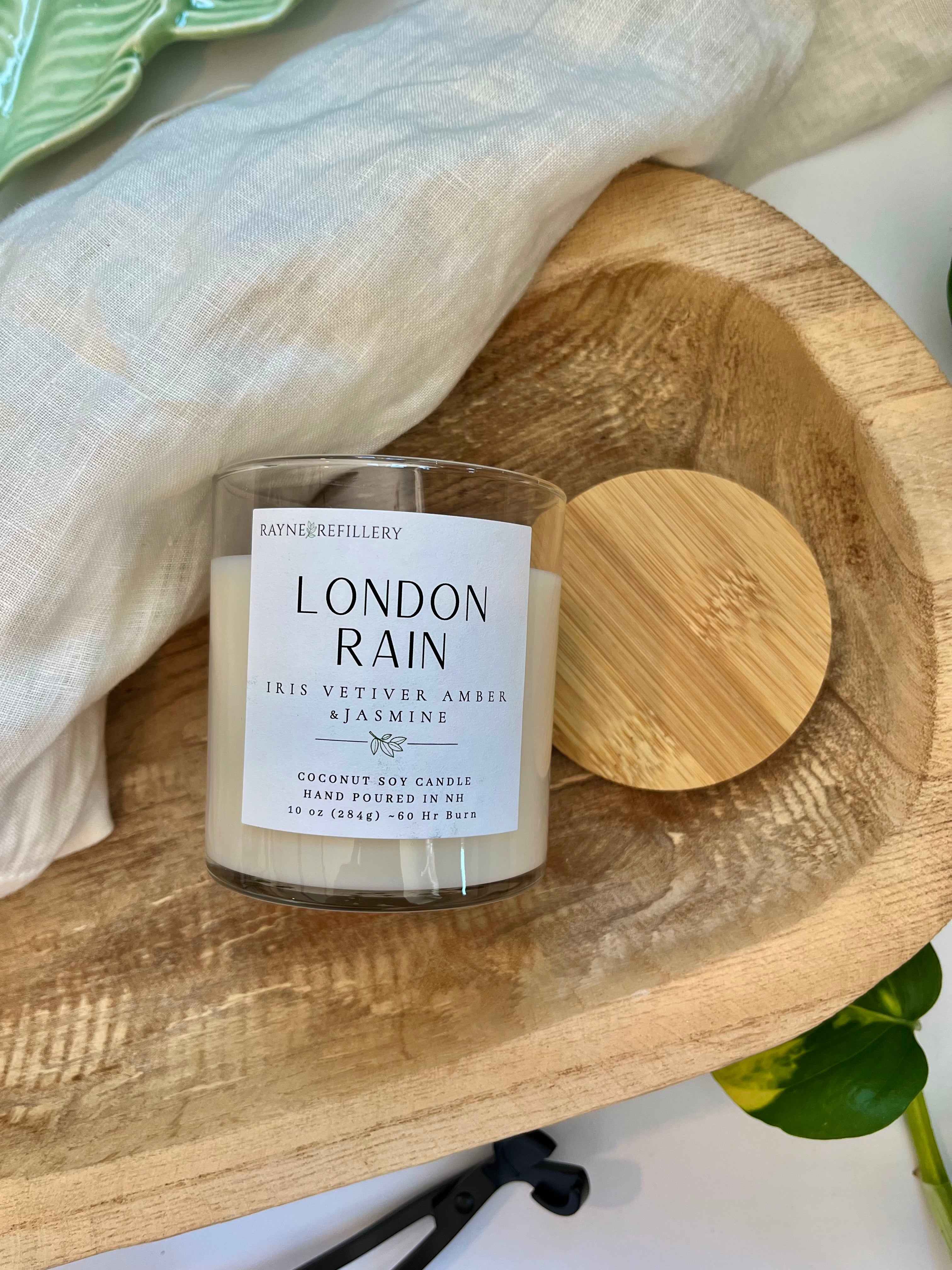 London Rain - Coconut Soy Wax Candle