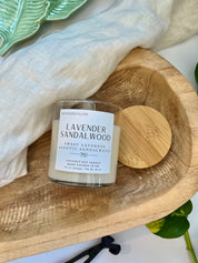 Lavender Sandalwood - Coconut Soy Wax Candle