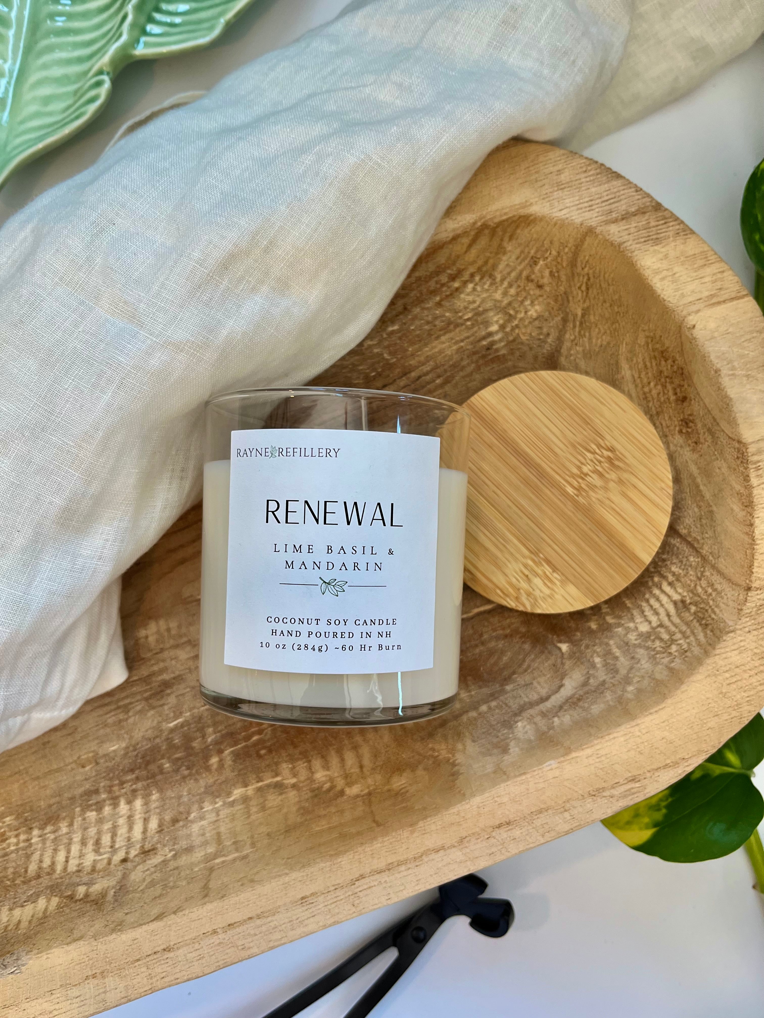 Renewal - Coconut Soy Wax Candle