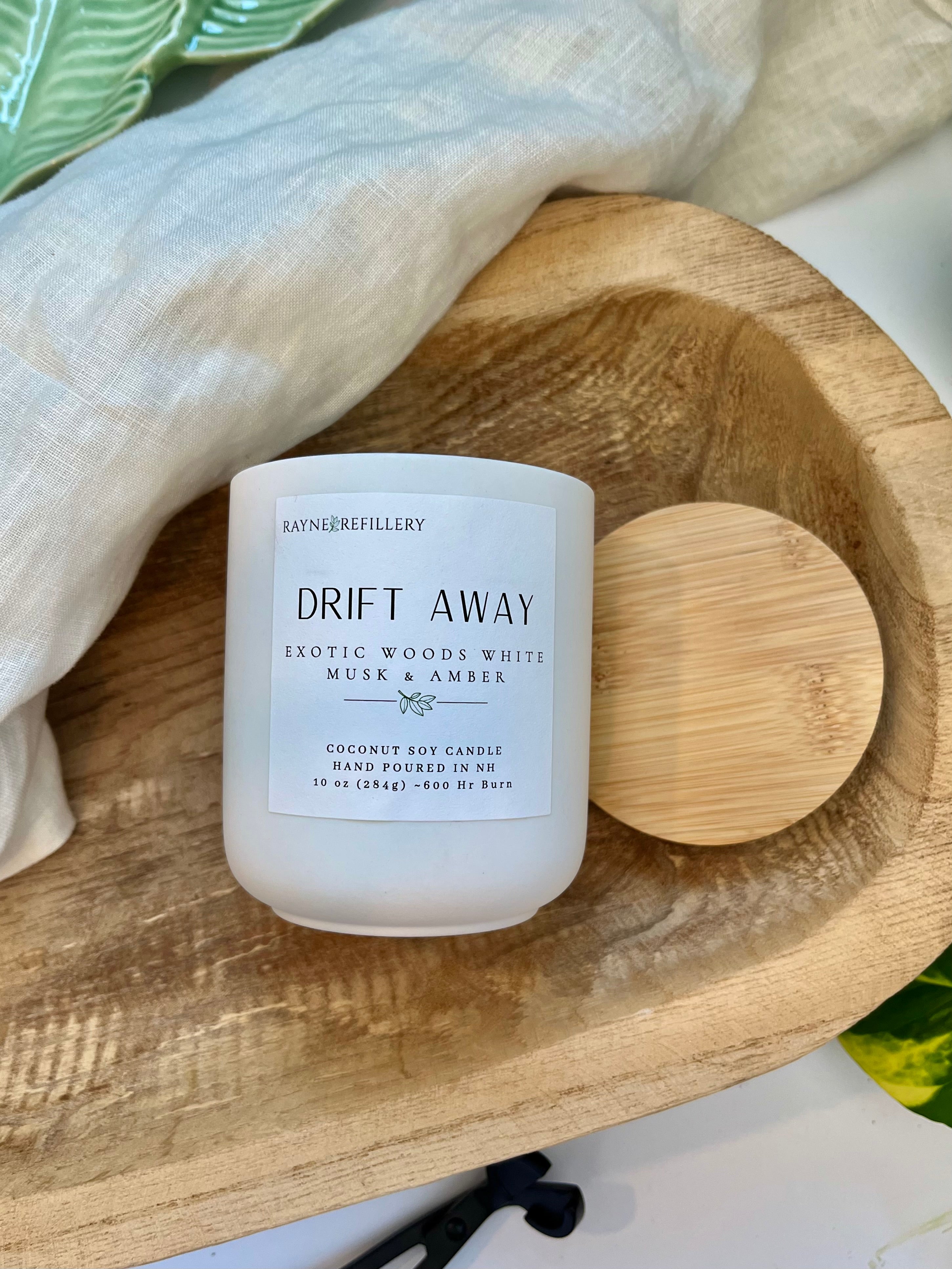 Drift Away - Coconut Soy Wax Candle