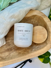 White Birch - Coconut Soy Wax Candle