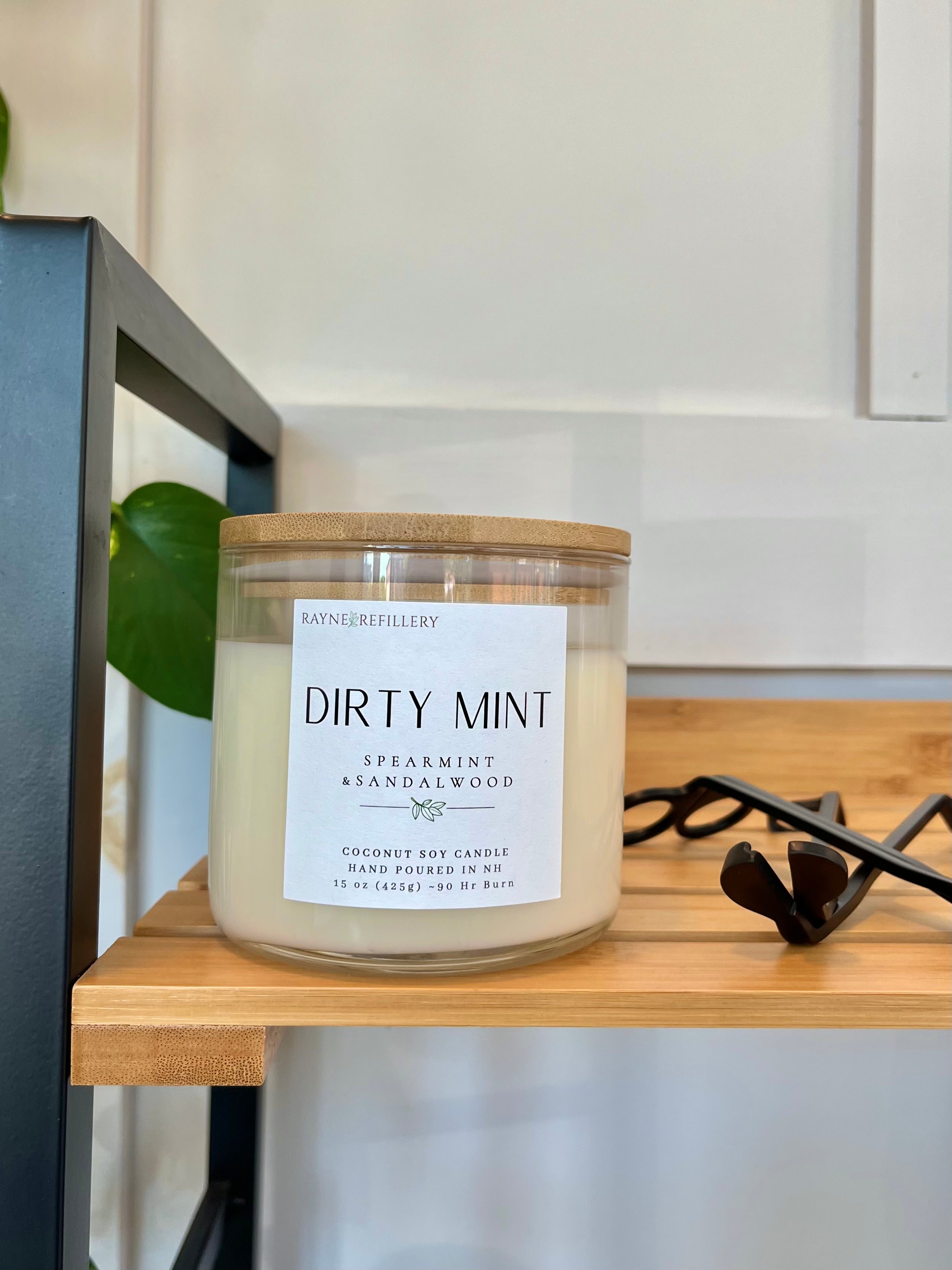 Dirty Mint - Coconut Soy Wax Candle