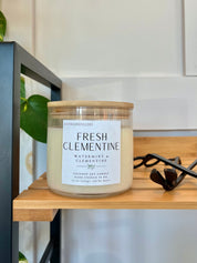 Fresh Clementine - Coconut Soy Wax Candle