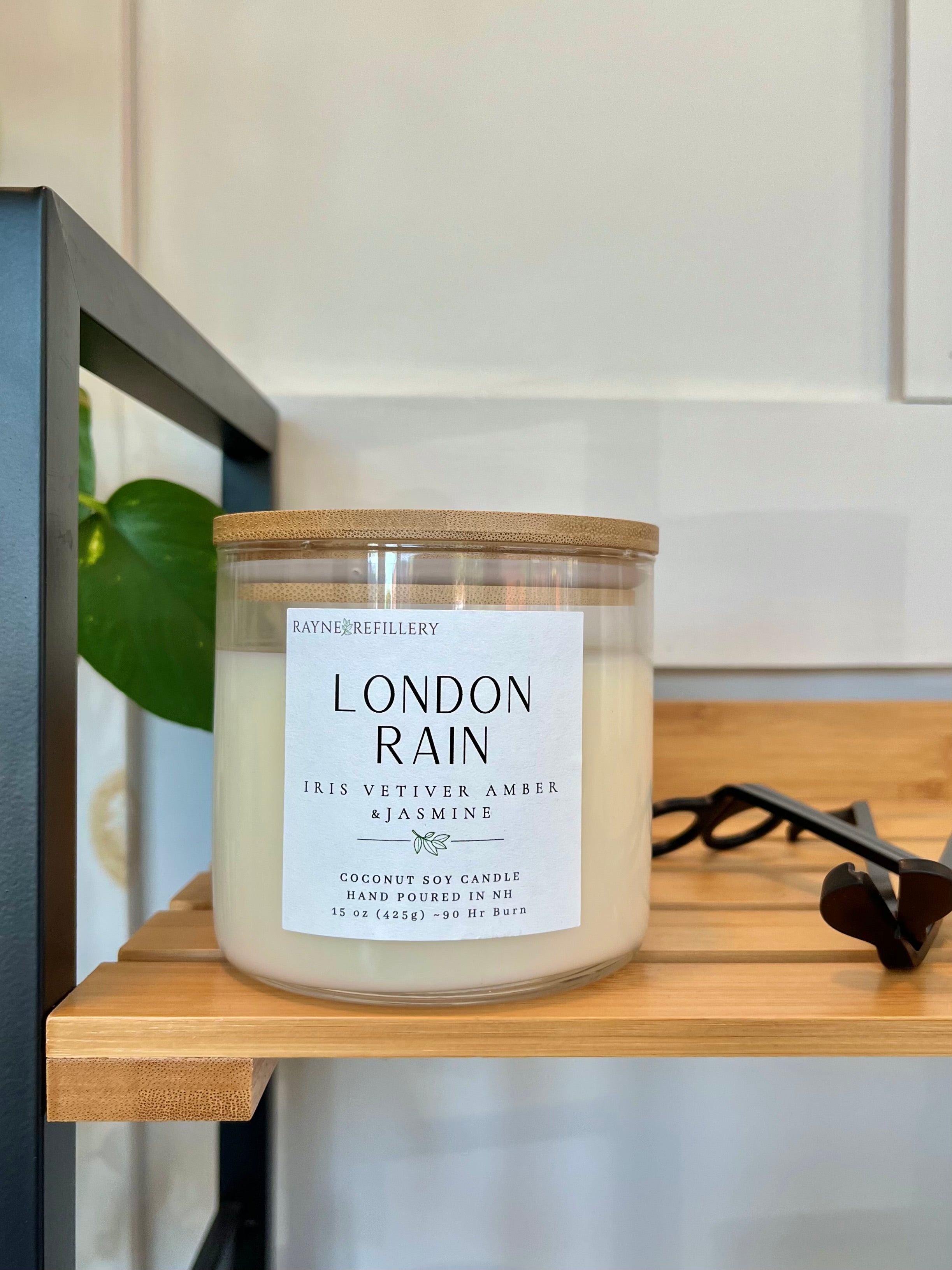 London Rain - Coconut Soy Wax Candle