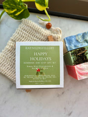 Christmas Bar Soap Gift Set - Handmade