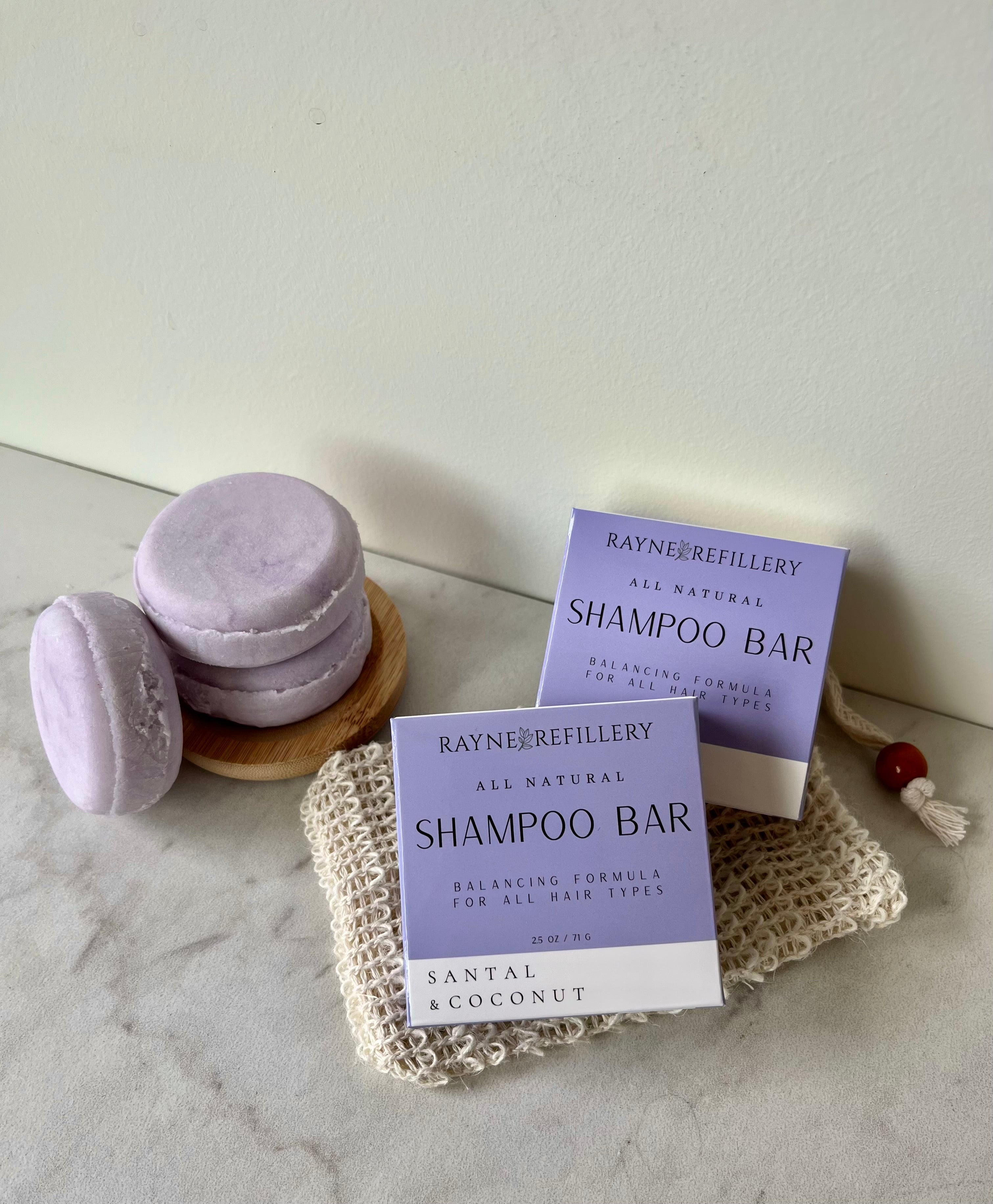 Eco-Friendly Solid Shampoo Bars