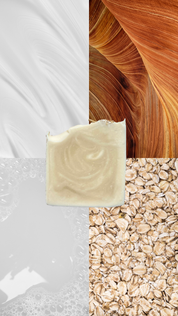 All-Natural Unscented Oatmeal Soap