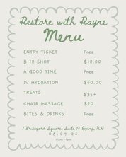 Restore with Rayne 8/9/26
