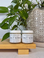 Pink Himalayan Salt Scrub - Whipped Exfoliating Body Scrub Ozone & Freesia