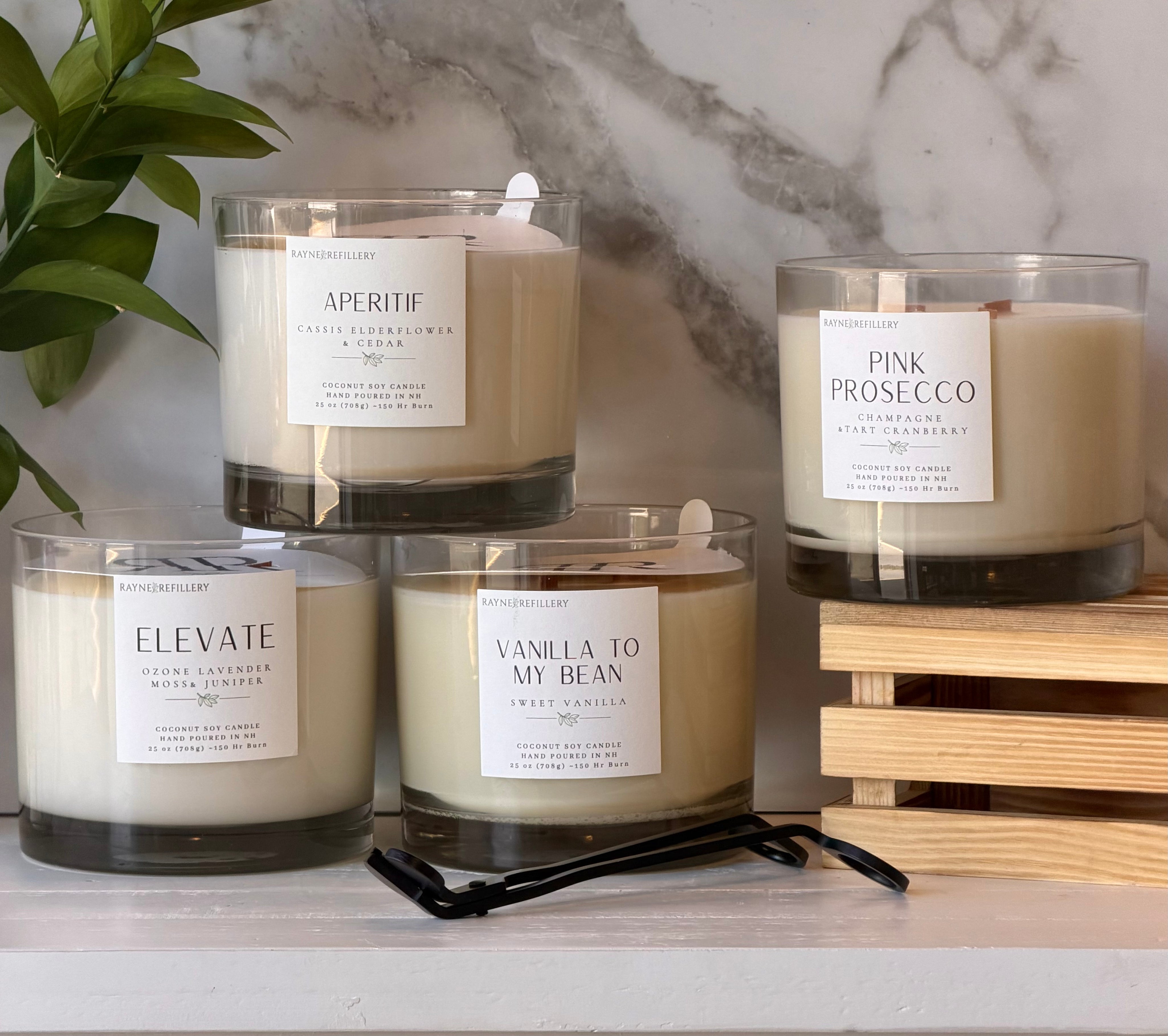 Spaulding Vessel Coconut Soy Candle – 35 oz | 150-Hour Burn