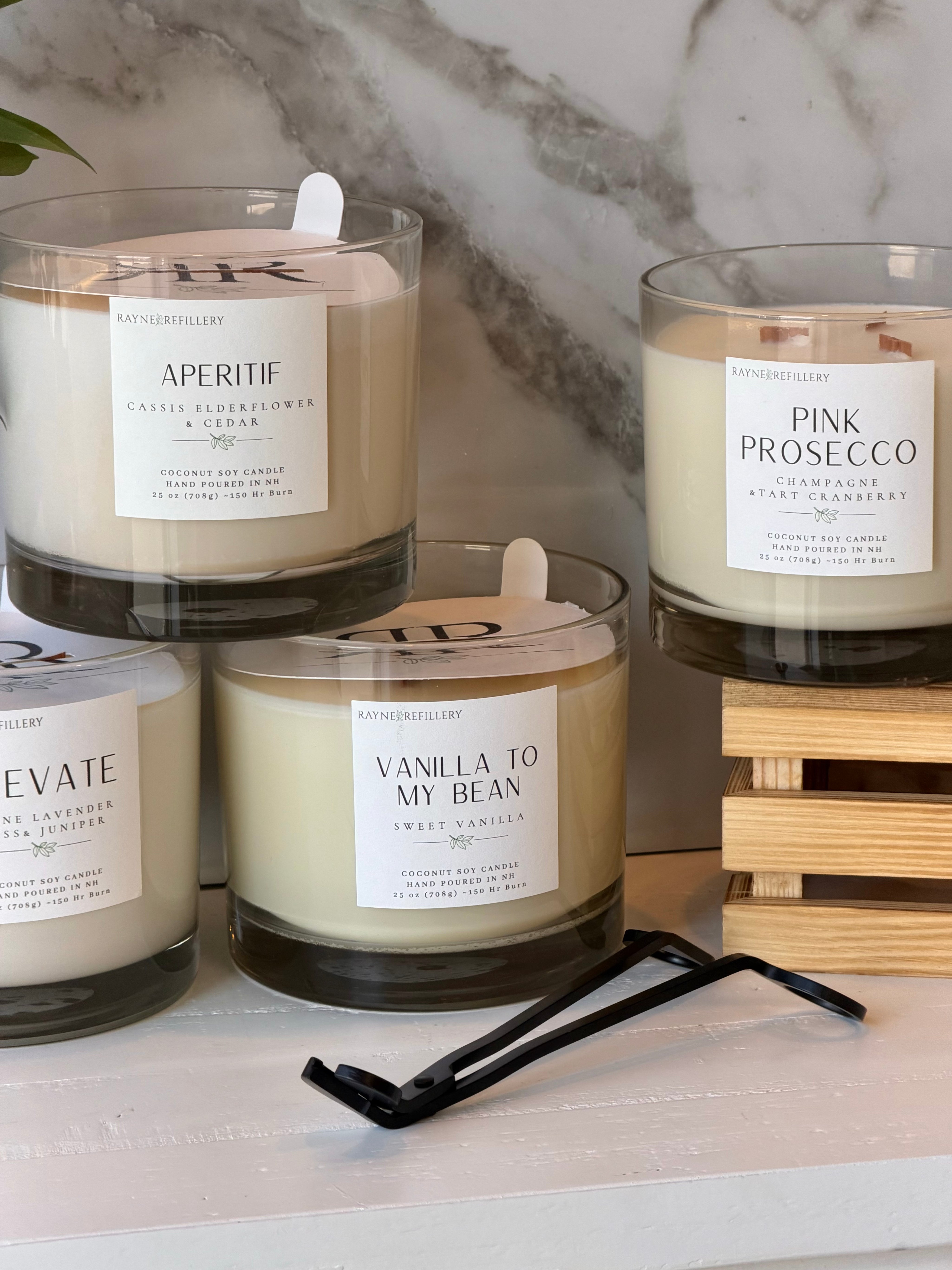 Spaulding Vessel Coconut Soy Candle – 35 oz | 150-Hour Burn