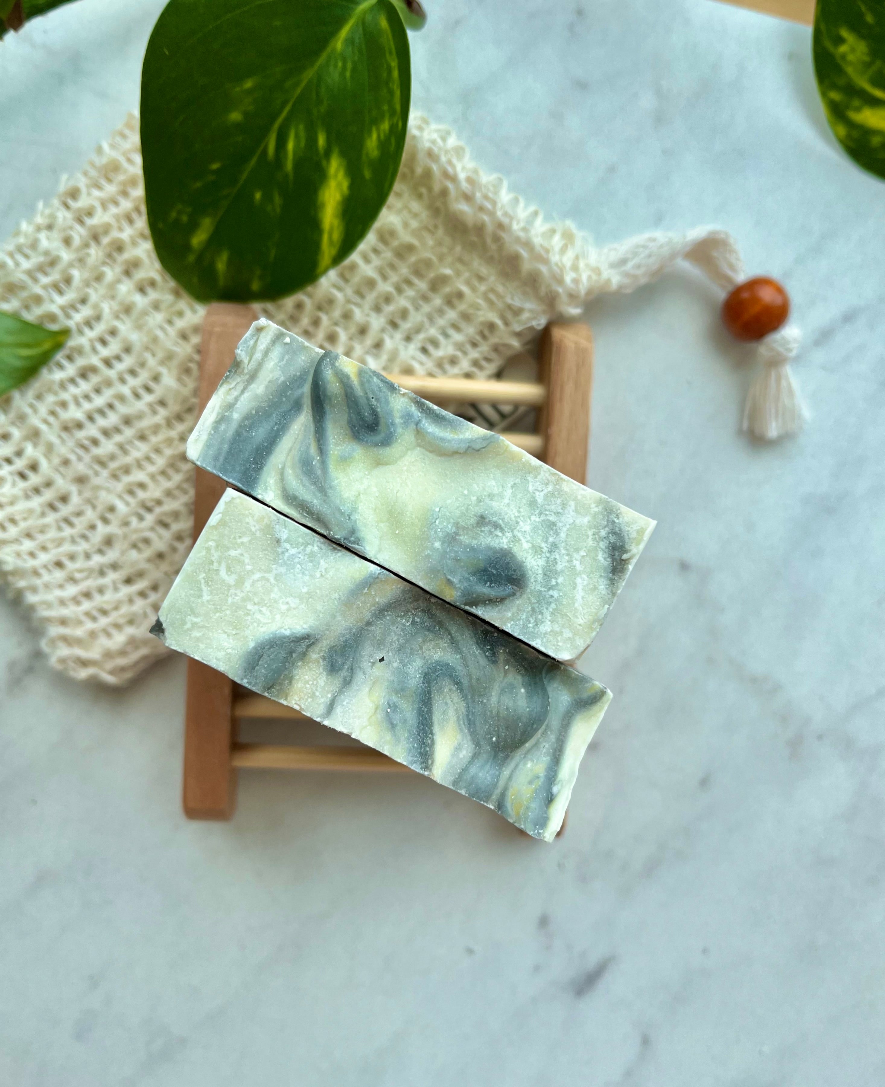 Charcoal Sugar -  Handmade Soap