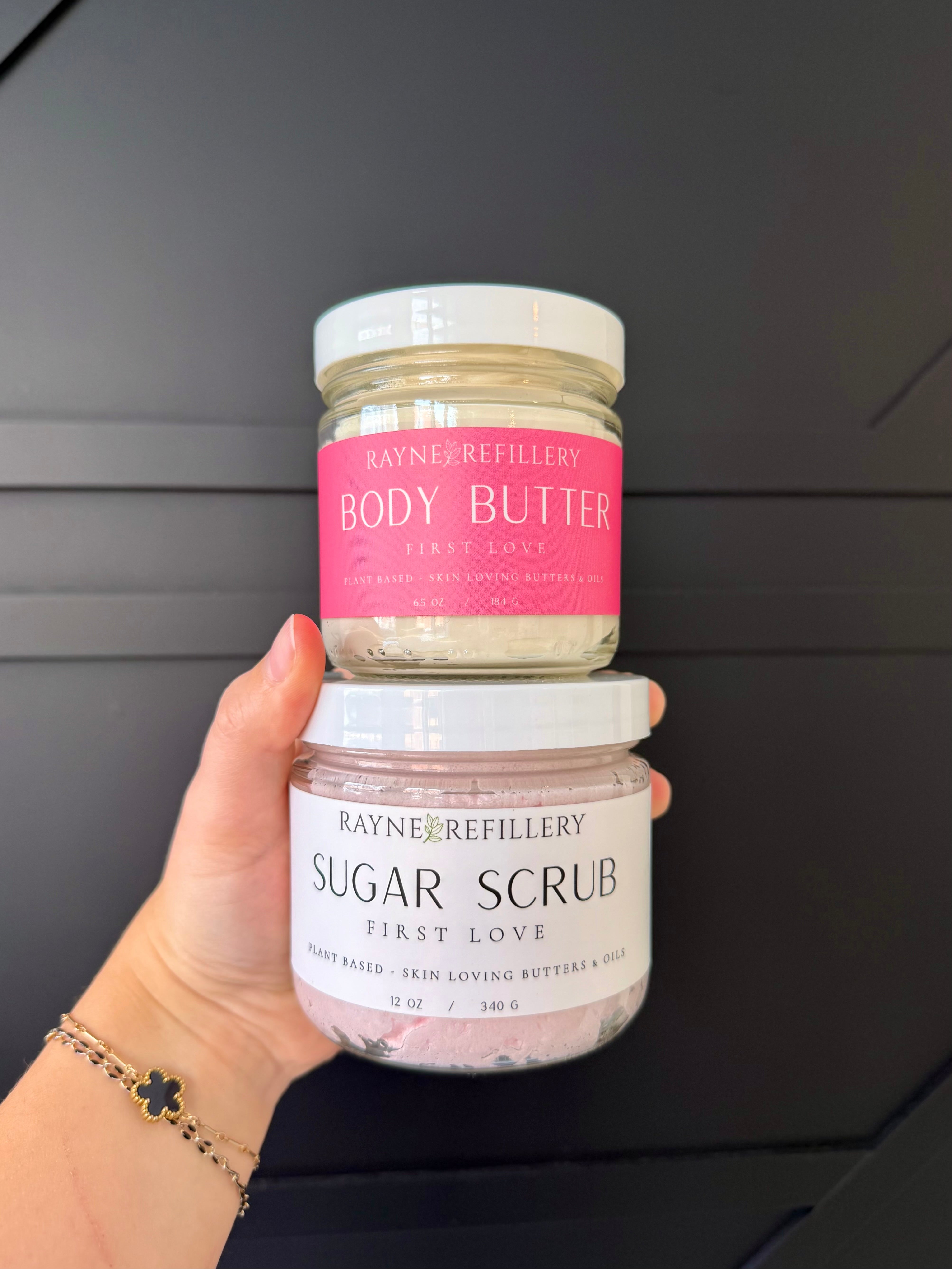 First Love Body Butter - Peach & Hydrangea Moisturizer for Radiant Skin