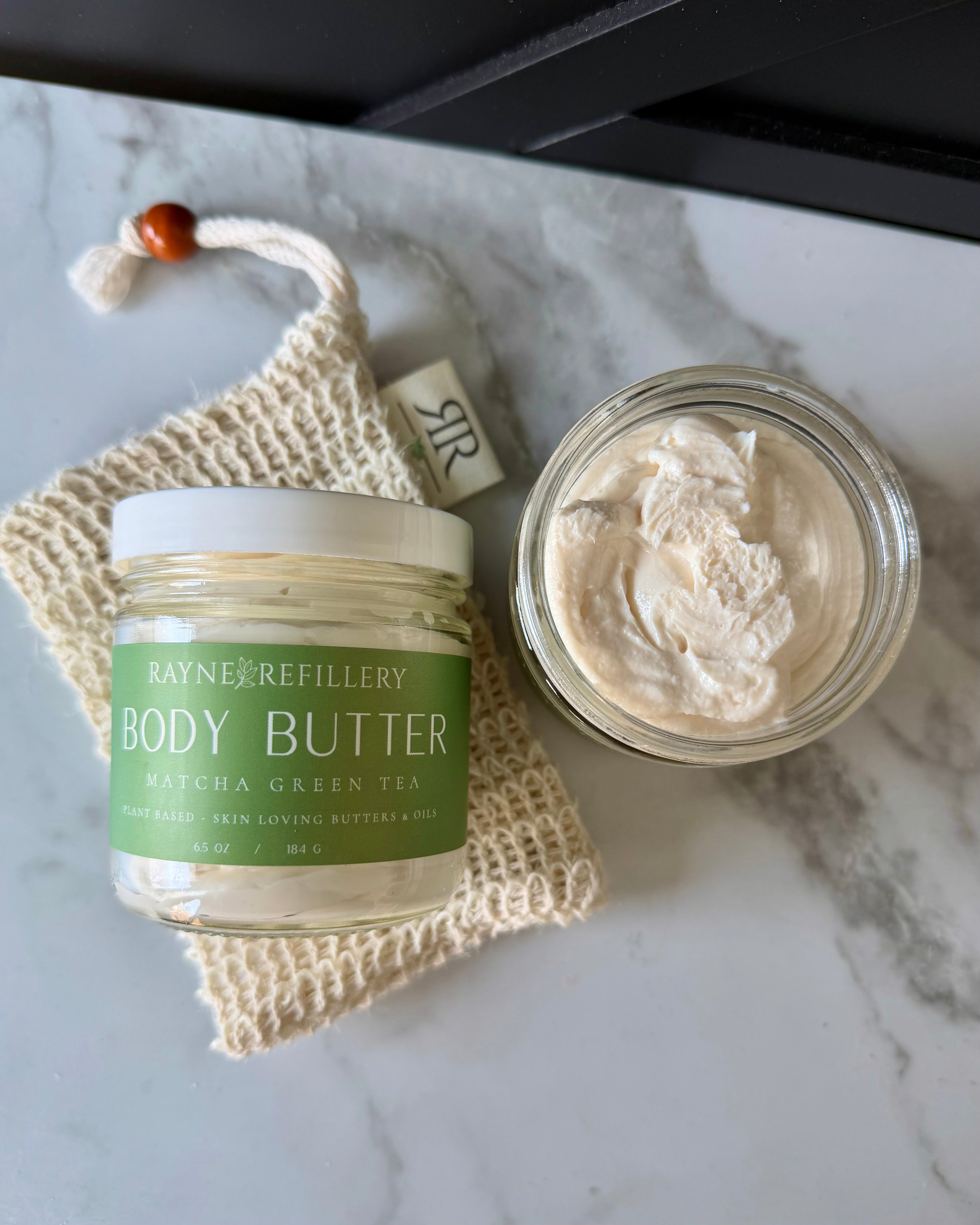 Matcha Green Tea Body Butter - Antioxidant-Rich Moisturizer for Healthy Skin
