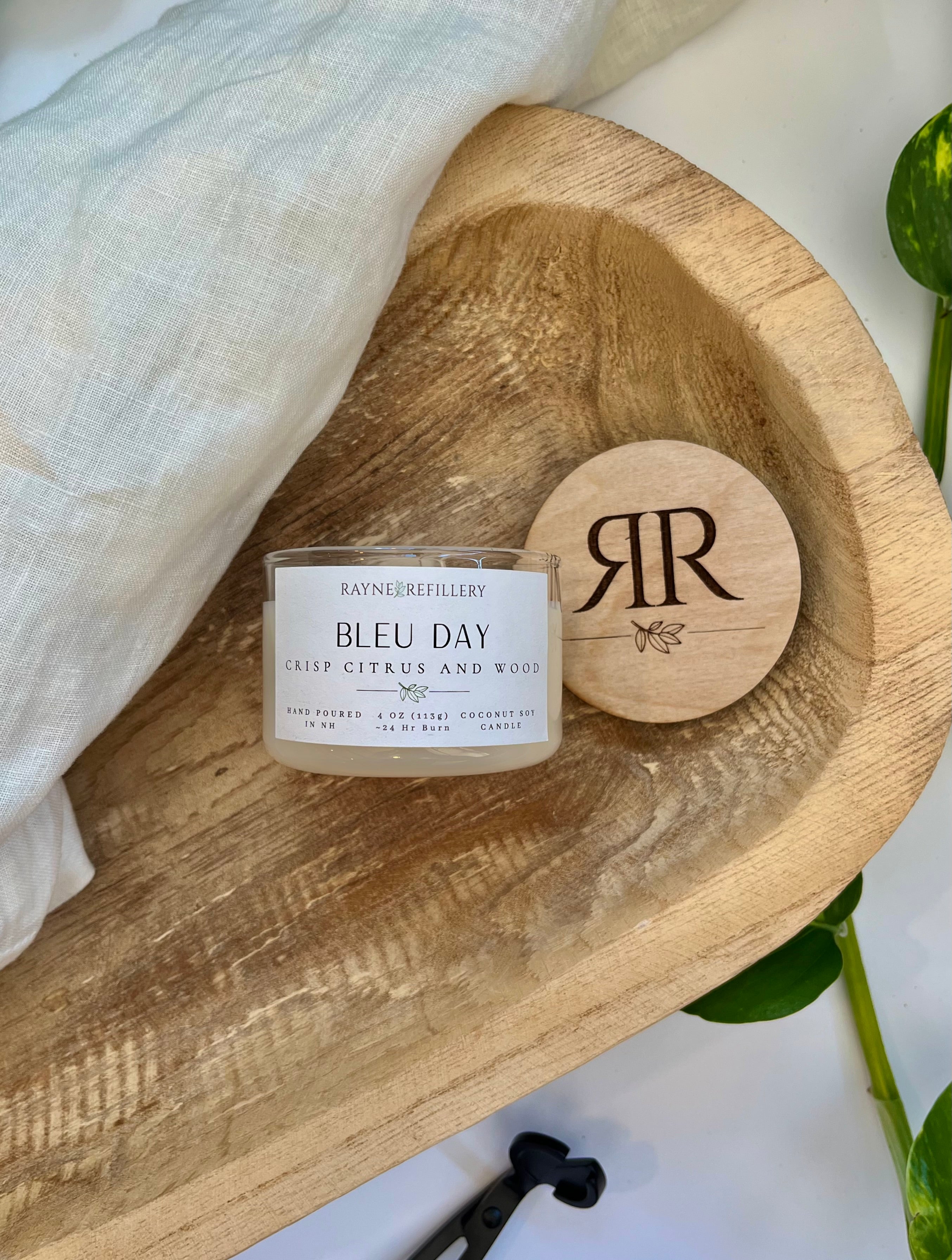 Bleu Day - Coconut Soy Wax Candle