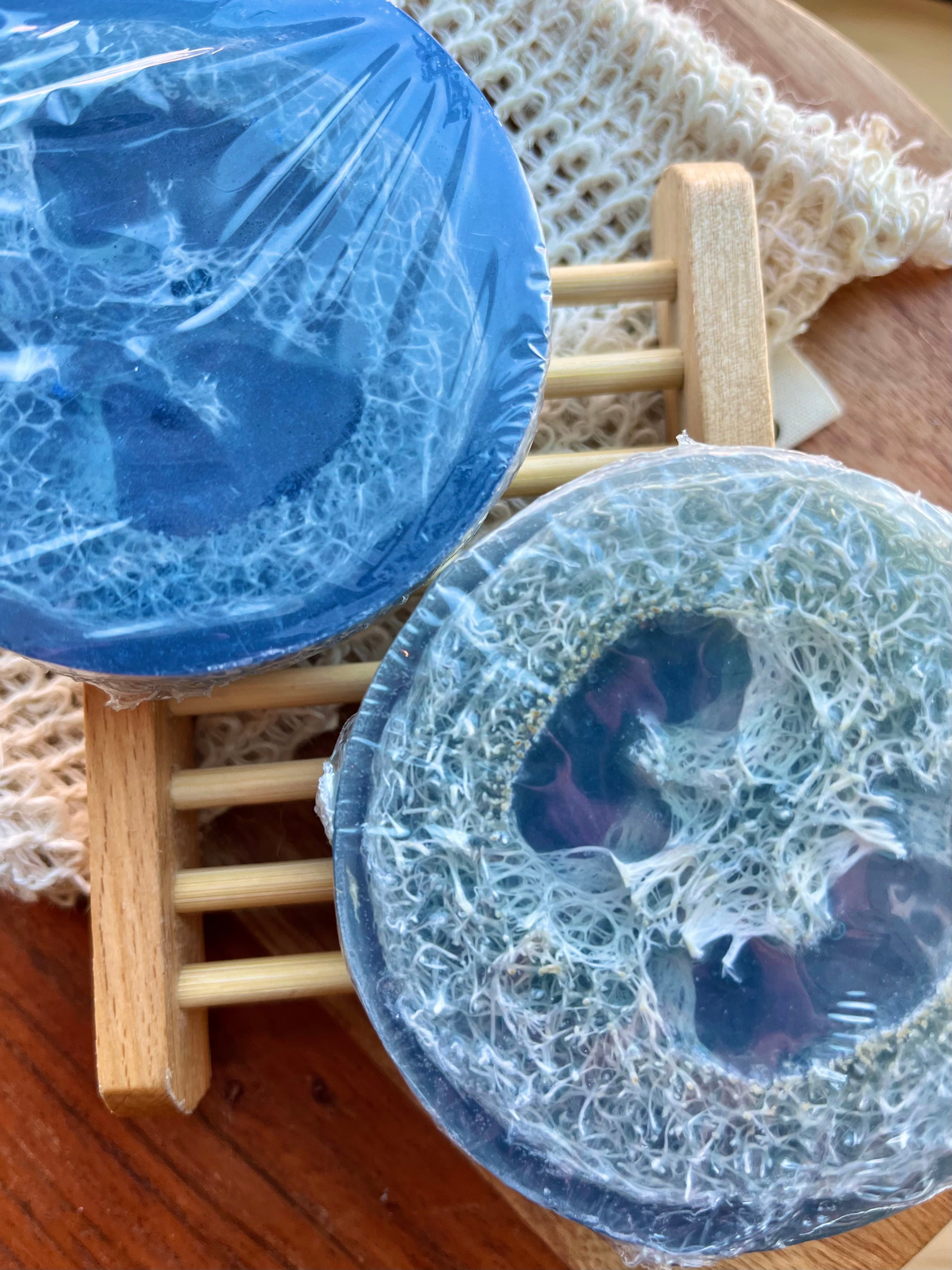 Handmade Loofah Soap - Mystical Sea