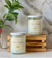 Citrus Bath Salt Soak - Energizing Aromatherapy for Mood & Muscle Relief