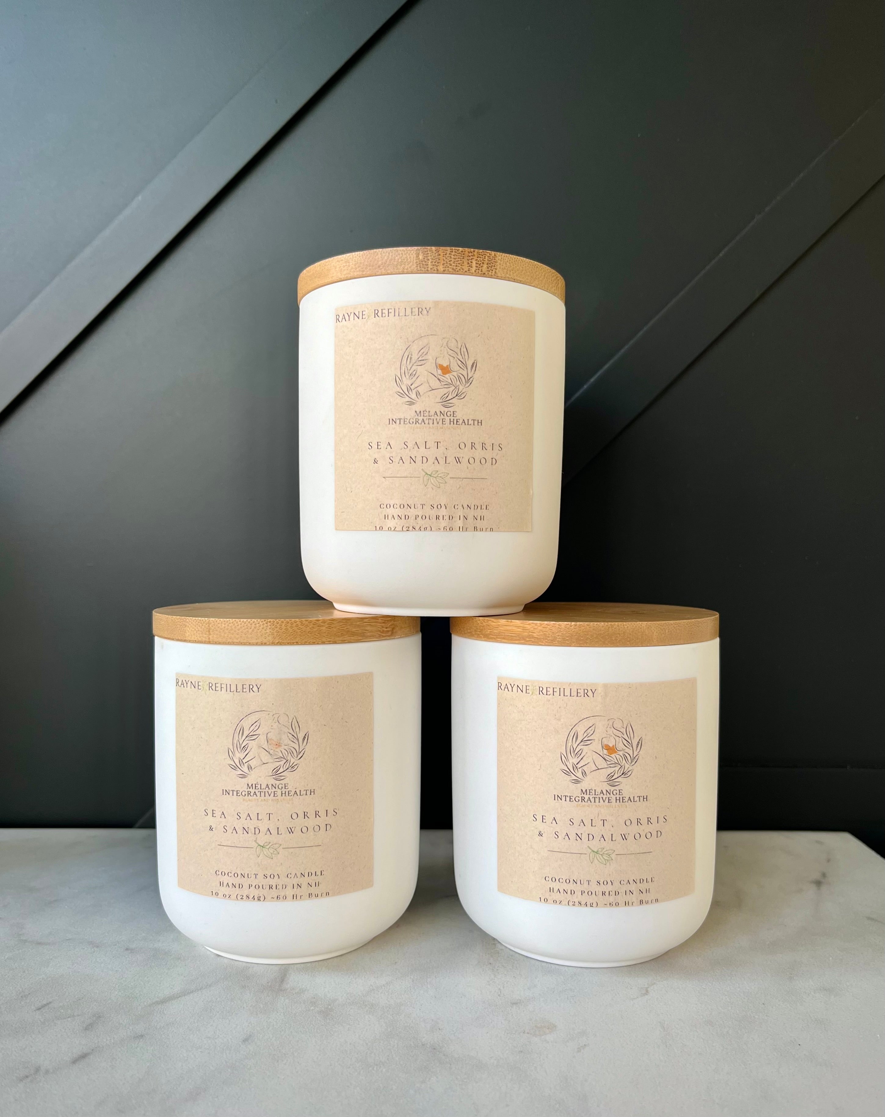 Melange - Integrative Health - Collaboration - Coconut Soy Wax Candle