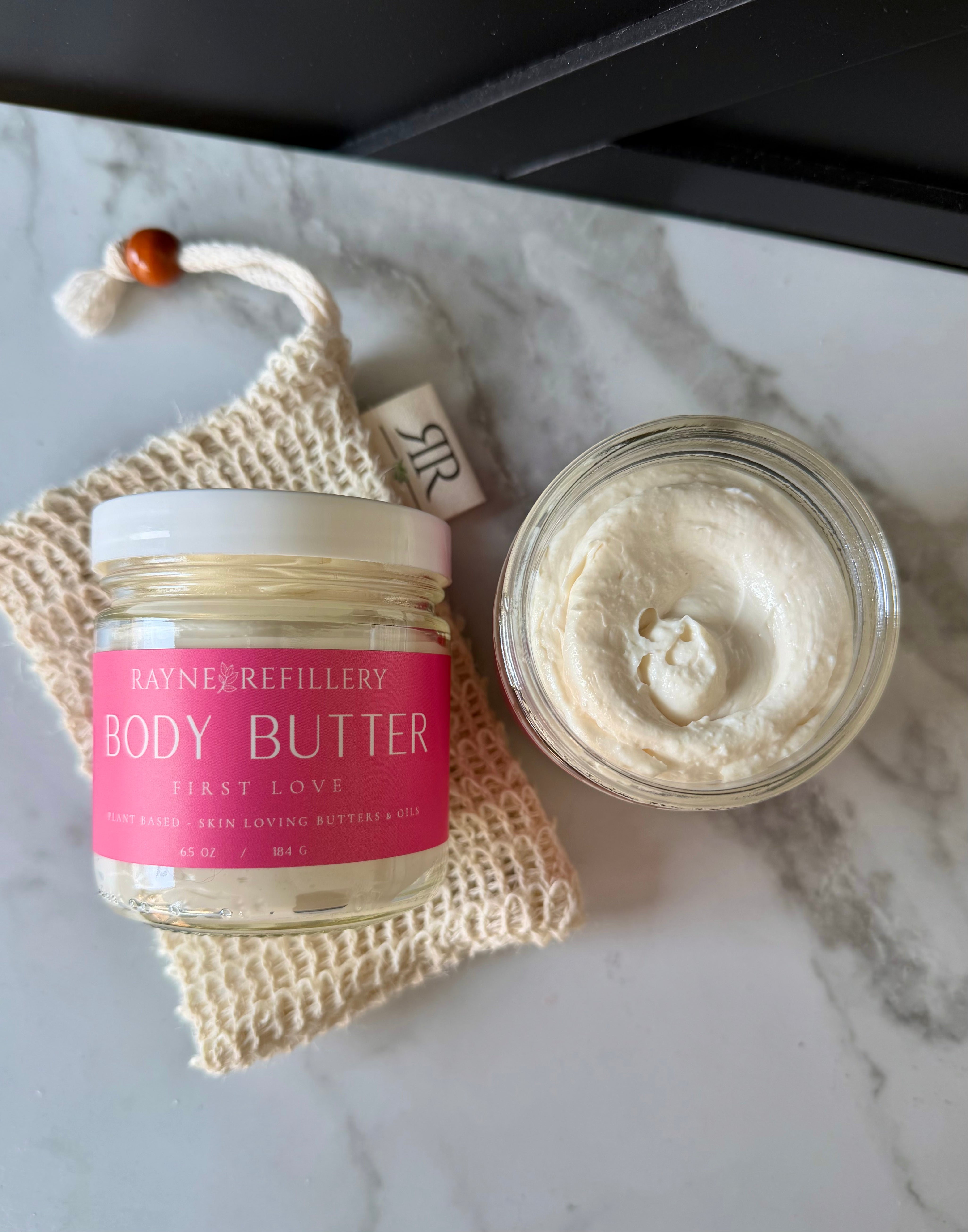 First Love Body Butter - Peach & Hydrangea Moisturizer for Radiant Skin