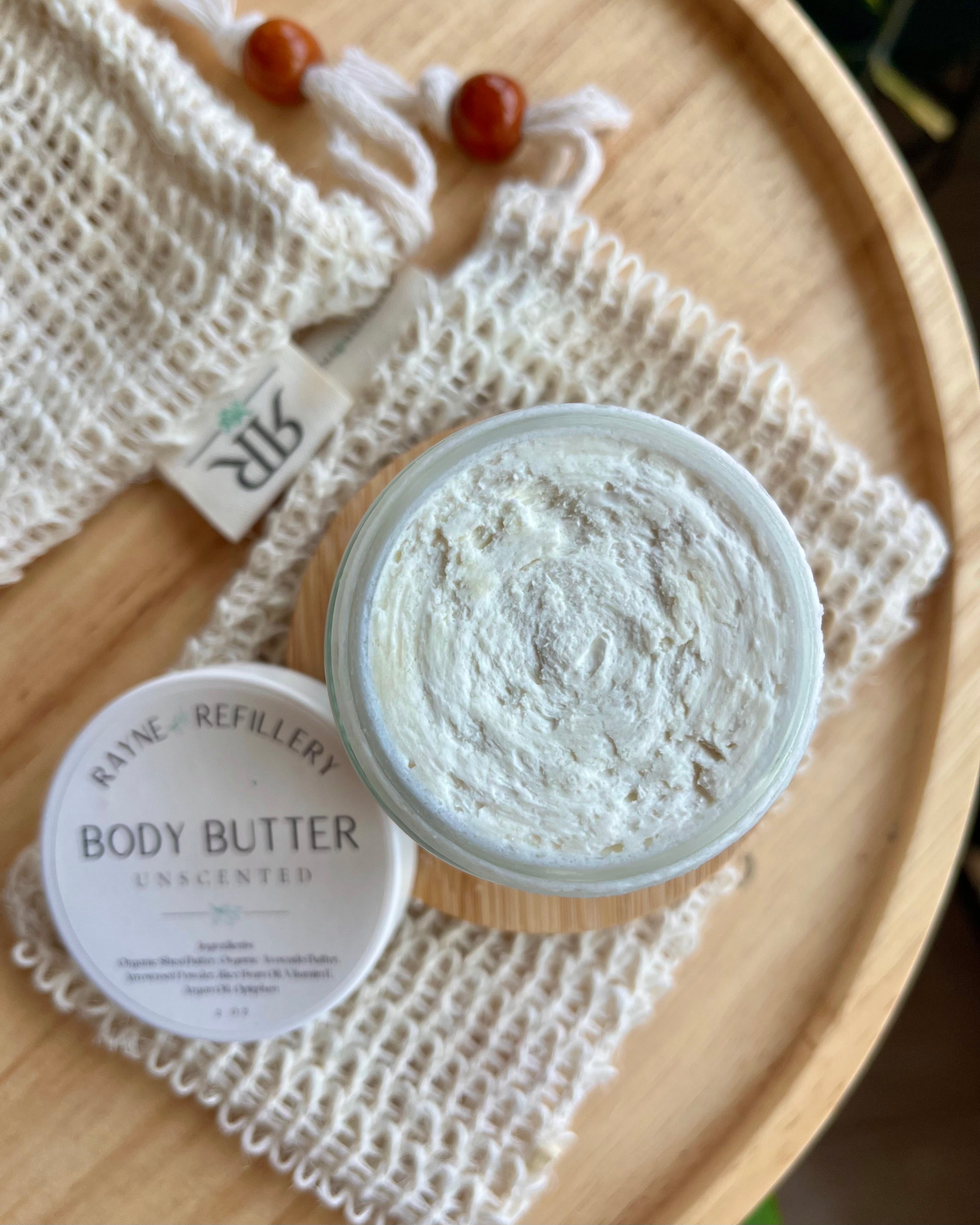 Body Butter - Unscented with Organic Ingredients